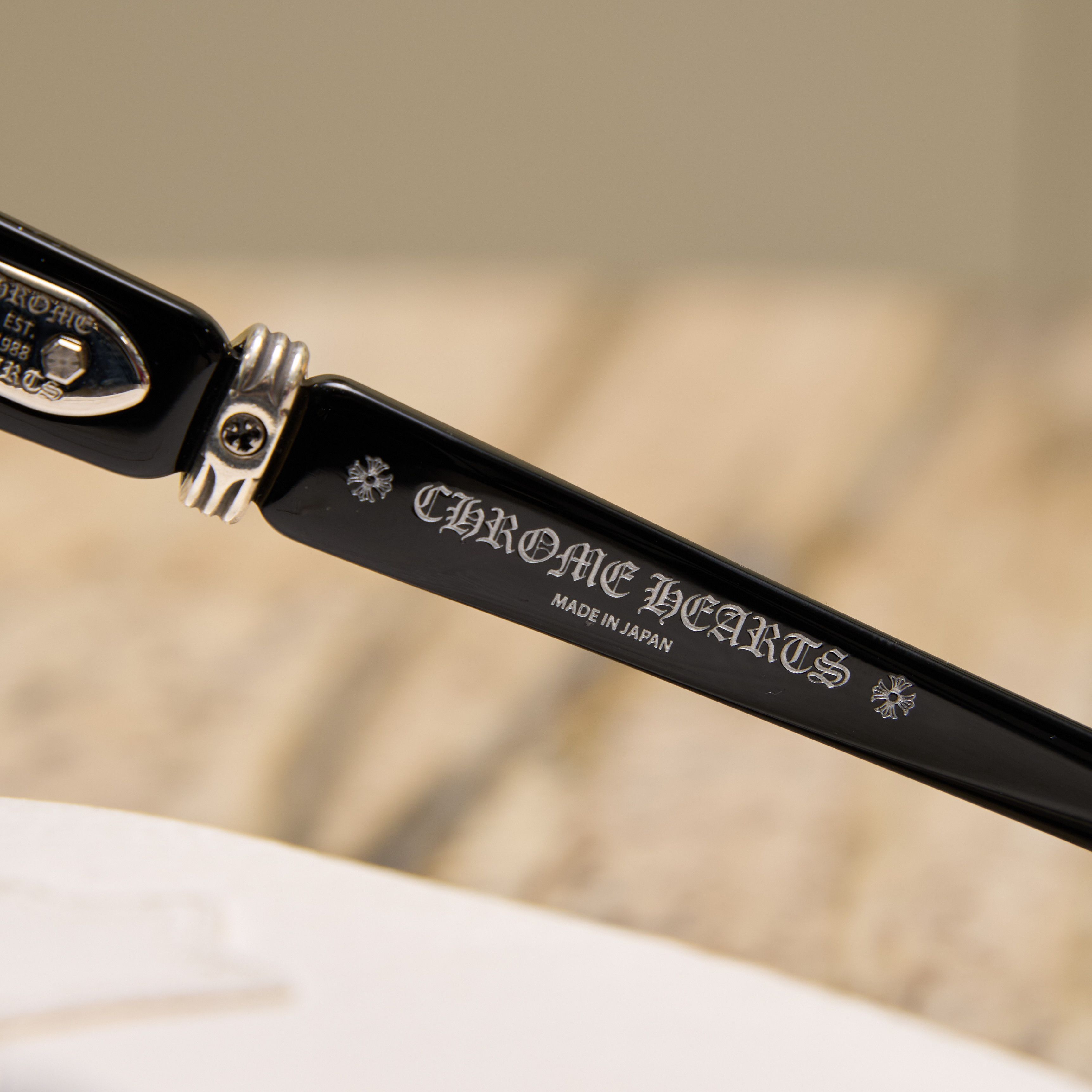 Chrome Hearts CHROME HEARTS CLITERALLY BLACK Size ONE SIZE - 3 Thumbnail