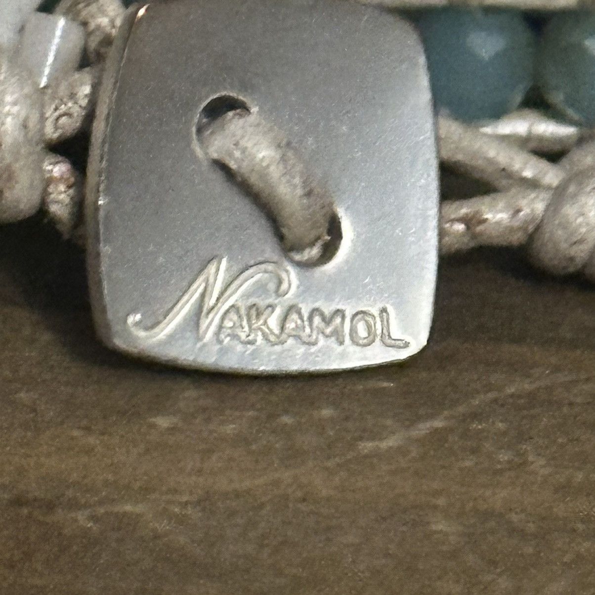 Other Nakamol aqua beaded wrap bracelet Size ONE SIZE - 4 Thumbnail