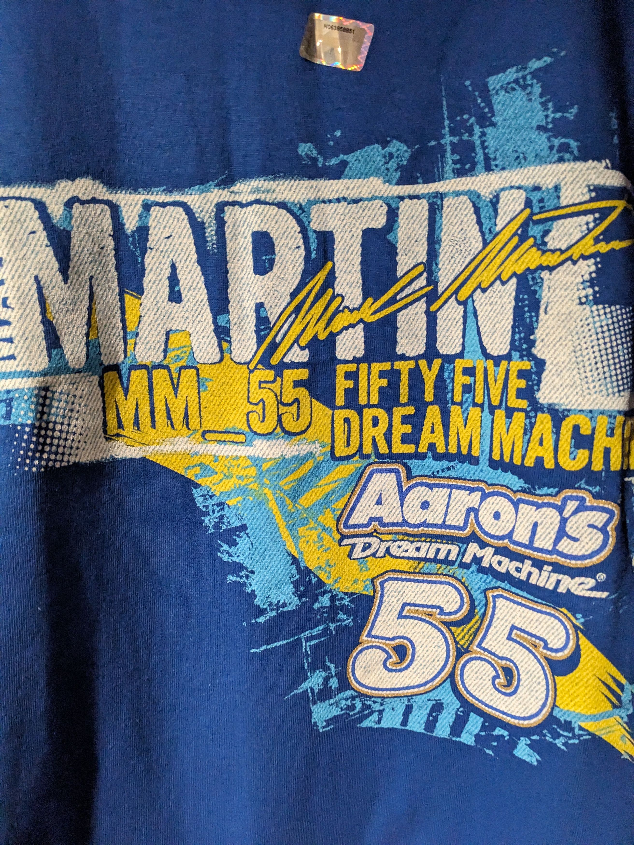 Chase Authentics × NASCAR × Vintage Vintage Y2K Mark Martin Nascar Chase Authentic T-Shirt Size US XL / EU 56 / 4 - 4 Thumbnail