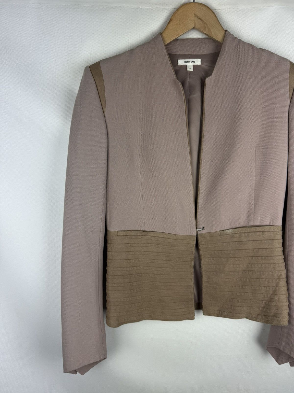 Helmut Lang Helmut Lang Ladies Wool / Viscose Blazer Jacket Size 4 Size S / US 4 / IT 40 - 2 Thumbnail