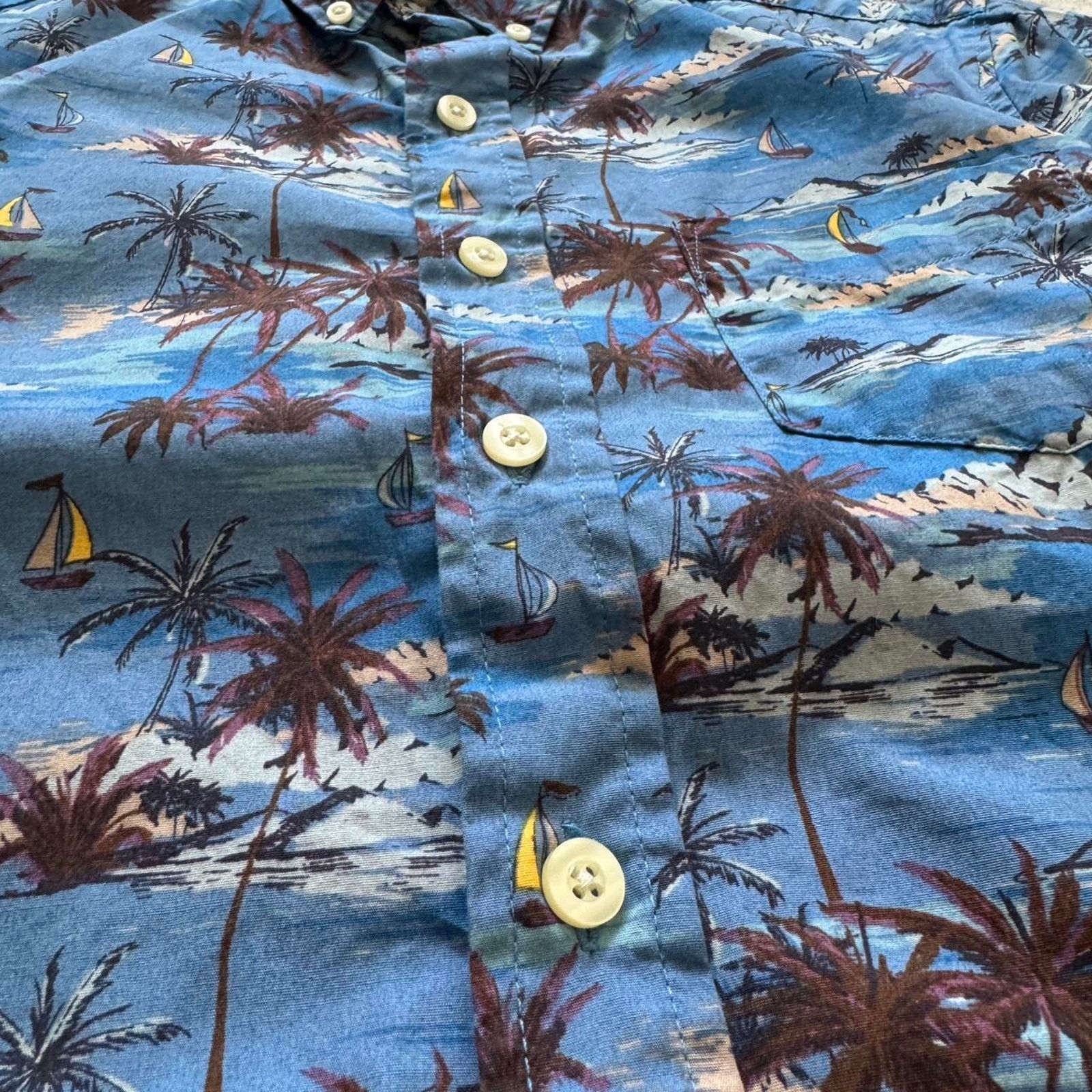 Kennington Ltd. Kennington Men’s Island Hawaiian Shirt – Size Large Size US L / EU 52-54 / 3 - 3 Thumbnail