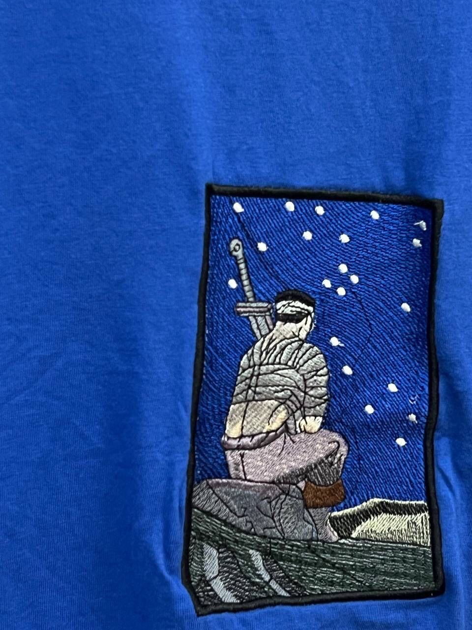 Vintage Vintage 1990s Japanese Samurai Art Graphic T Shirt Medium Size US M / EU 48-50 / 2 - 5 Thumbnail
