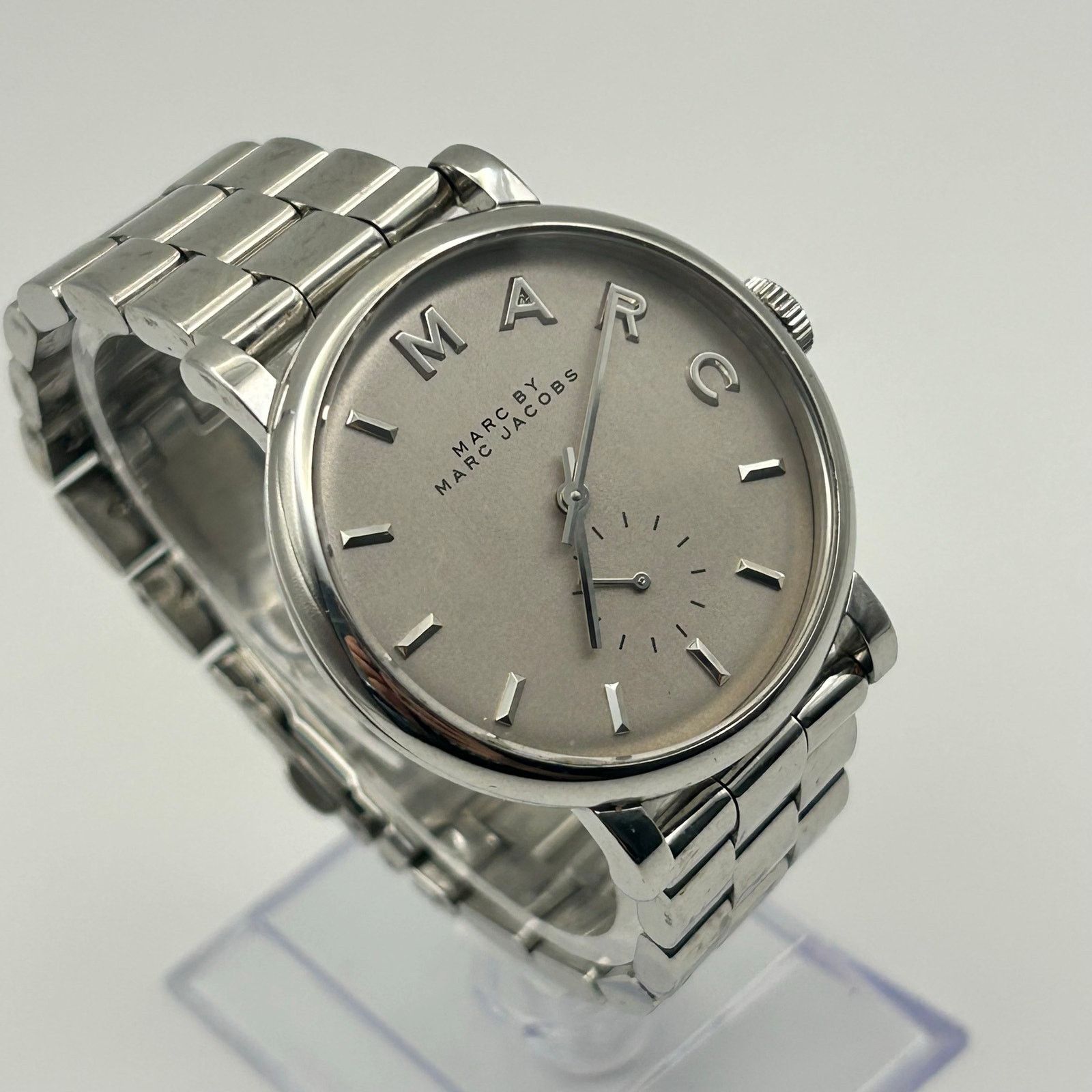 Marc by Marc Jacobs Marc by Marc Jacobs Women's Baker Watch Silver-tone Size ONE SIZE - 3 Thumbnail