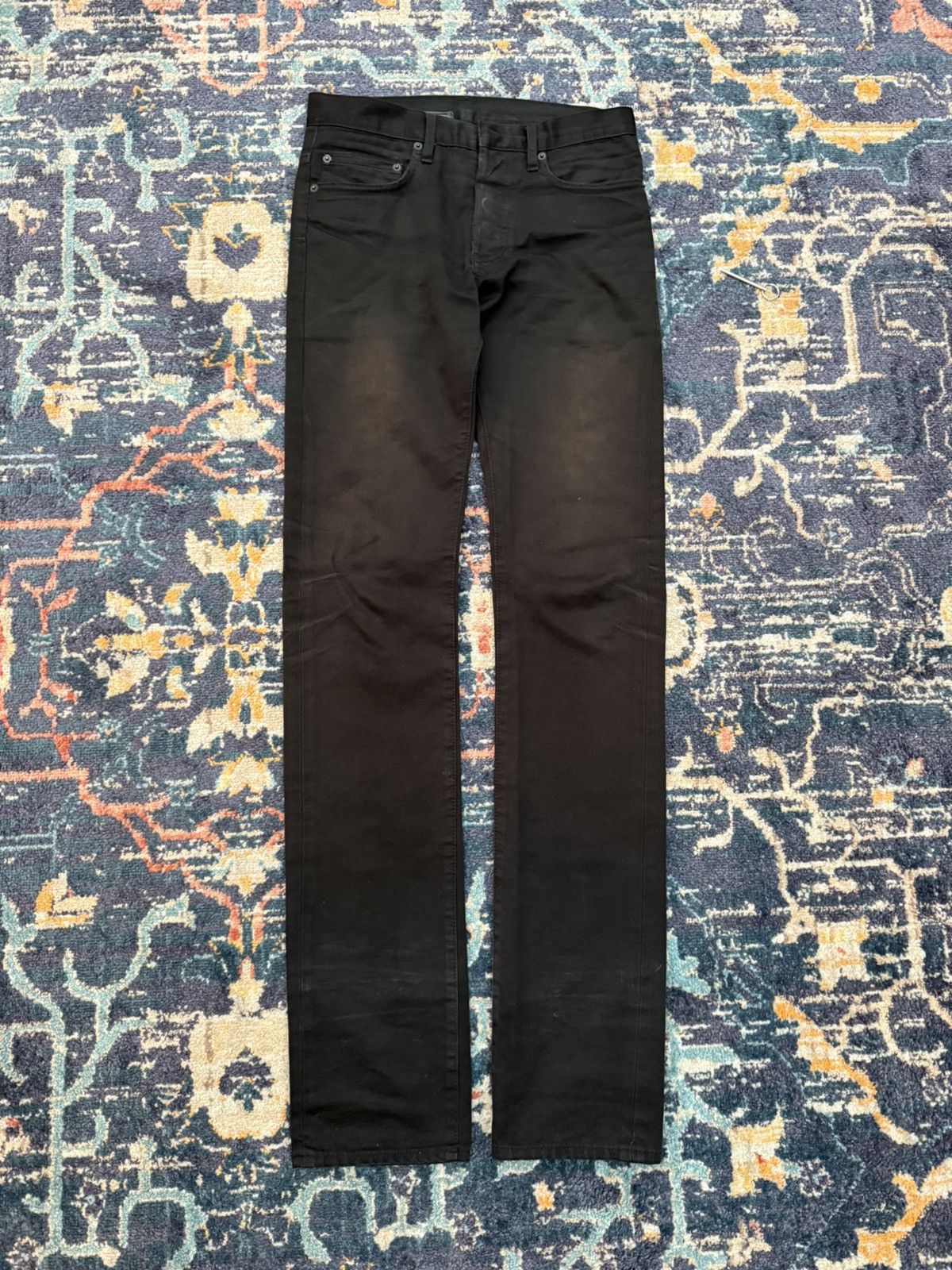 Hedi Slimane Dior Homme AW 04 "victim of the crime" runway pants Size US 27 - 2 Thumbnail