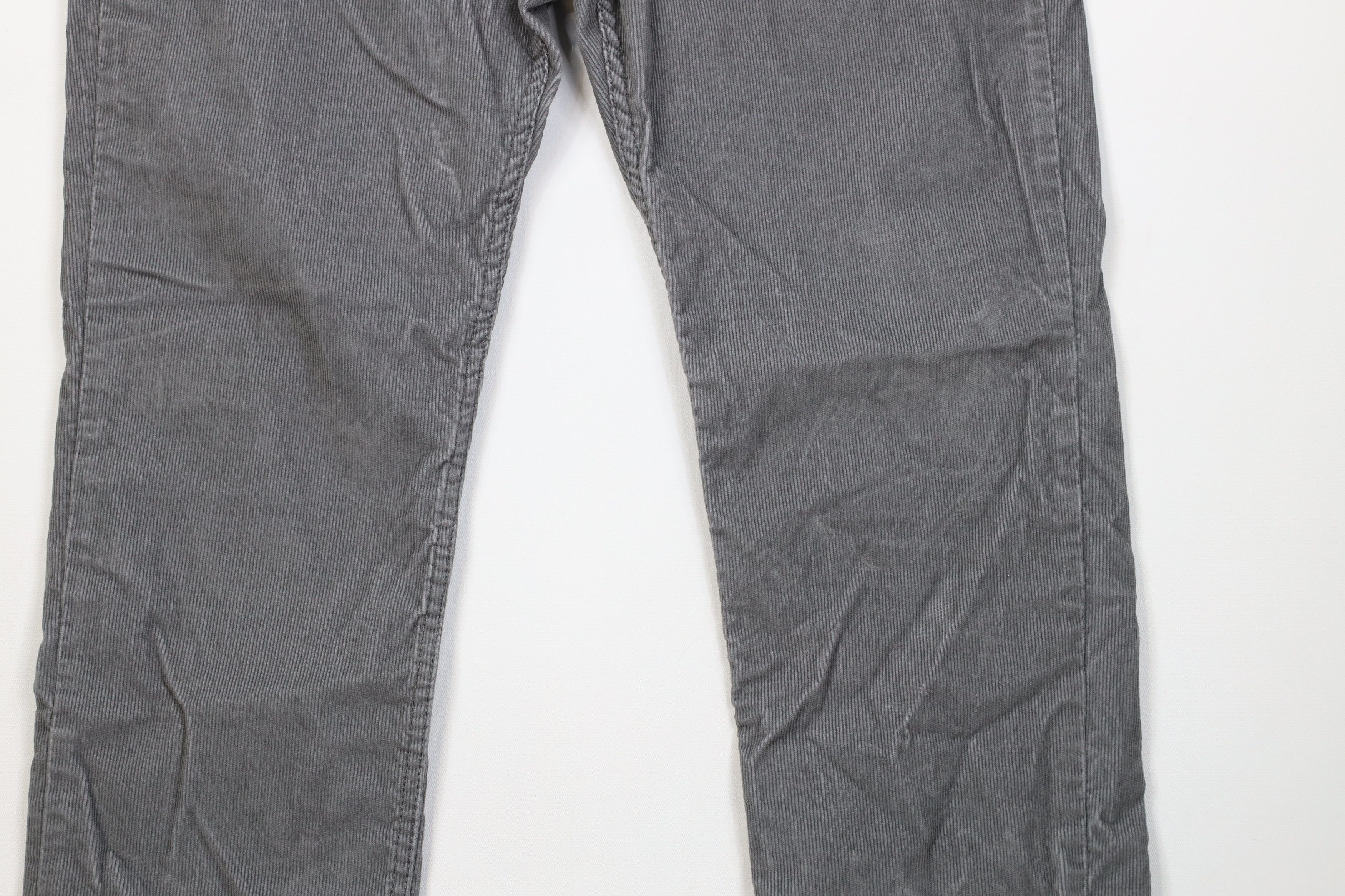 Levi's Vintage Y2K Levis 511 Slim Fit Corduroy Chino Pants Gray Size US 36 / EU 52 - 4 Thumbnail