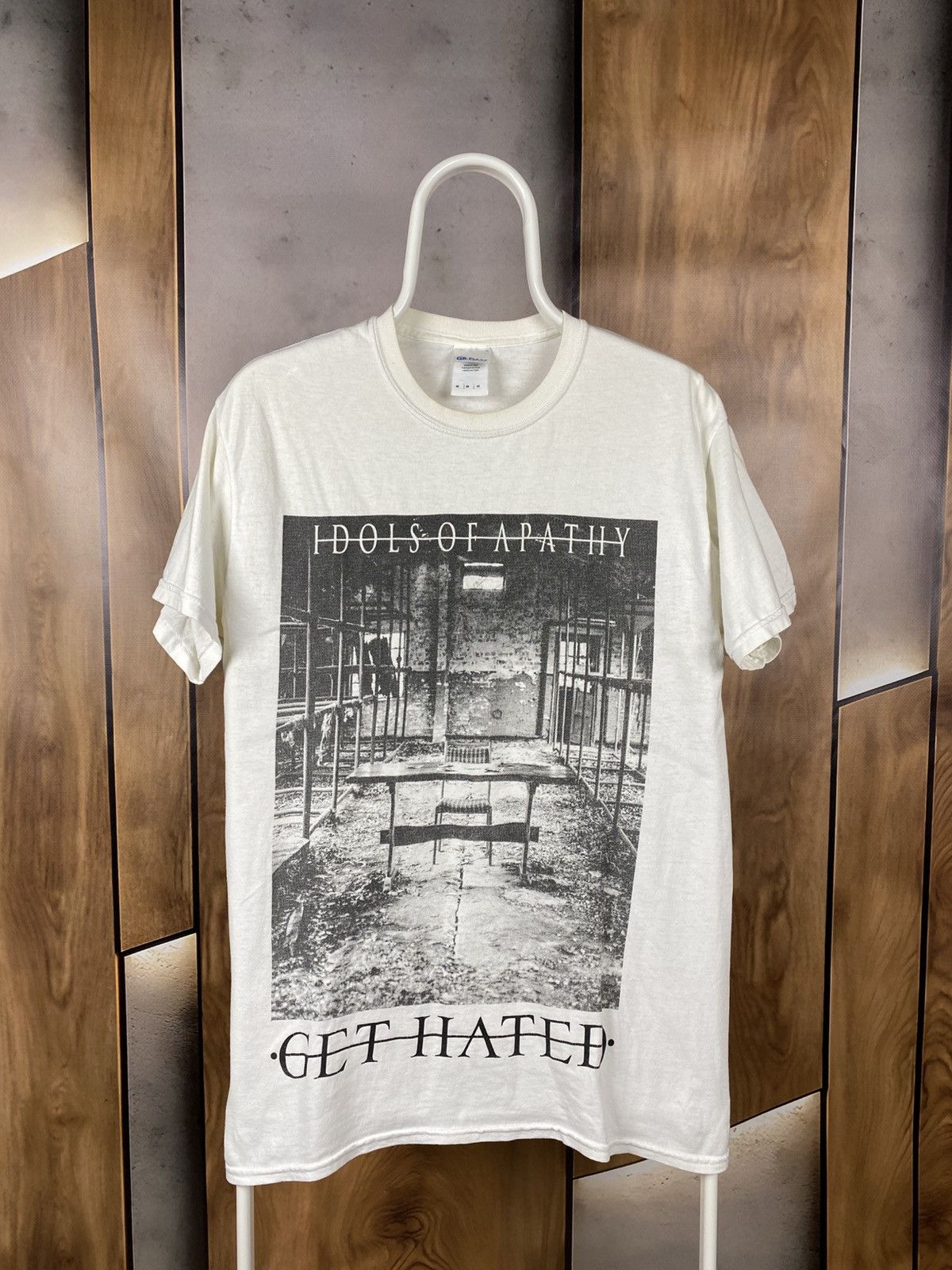 Band Tees 🎸Vintage 00s T-Shirt Rock VTG Tee Idols Of Apathy Get Hated🎸 Size US M / EU 48-50 / 2 - 1 Thumbnail