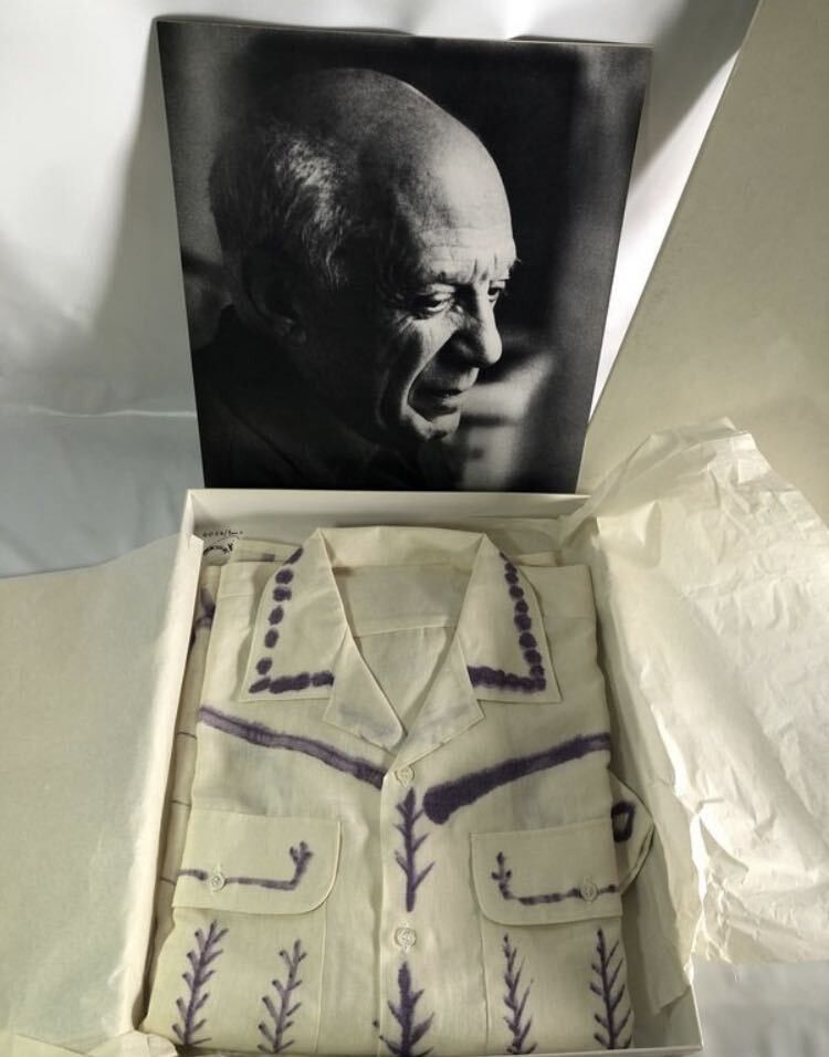 Other Pablo Picasso, Multiple Shirt, Designed by Picasso in 1955 Size US XL / EU 56 / 4 - 2 Thumbnail