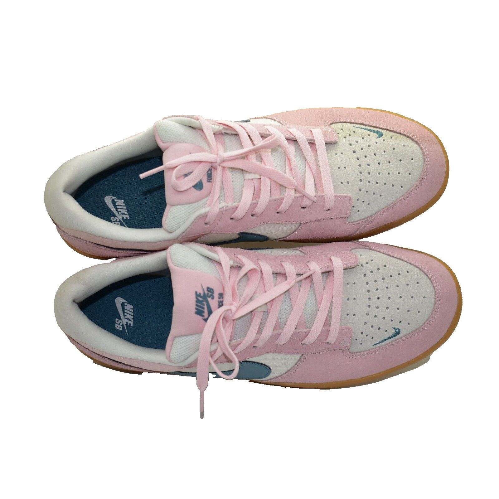 Nike NIKE SB Force 58 Pink Bloom Teal Low Top Shoes DV5477-600 13 Size US 13 / EU 46 - 3 Thumbnail