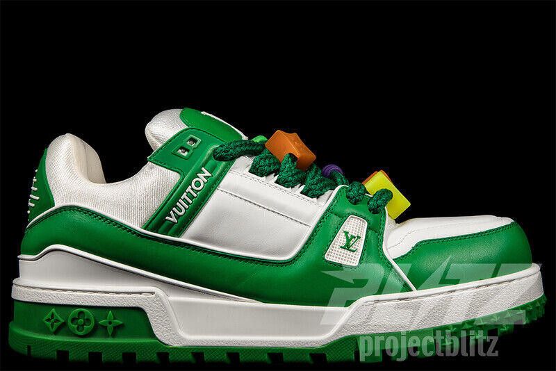 Louis Vuitton LOUIS VUITTON LV TRAINER MAXI SNEAKER GREEN VIRGIL ABLOH Size US 13 / EU 46 - 7 Thumbnail