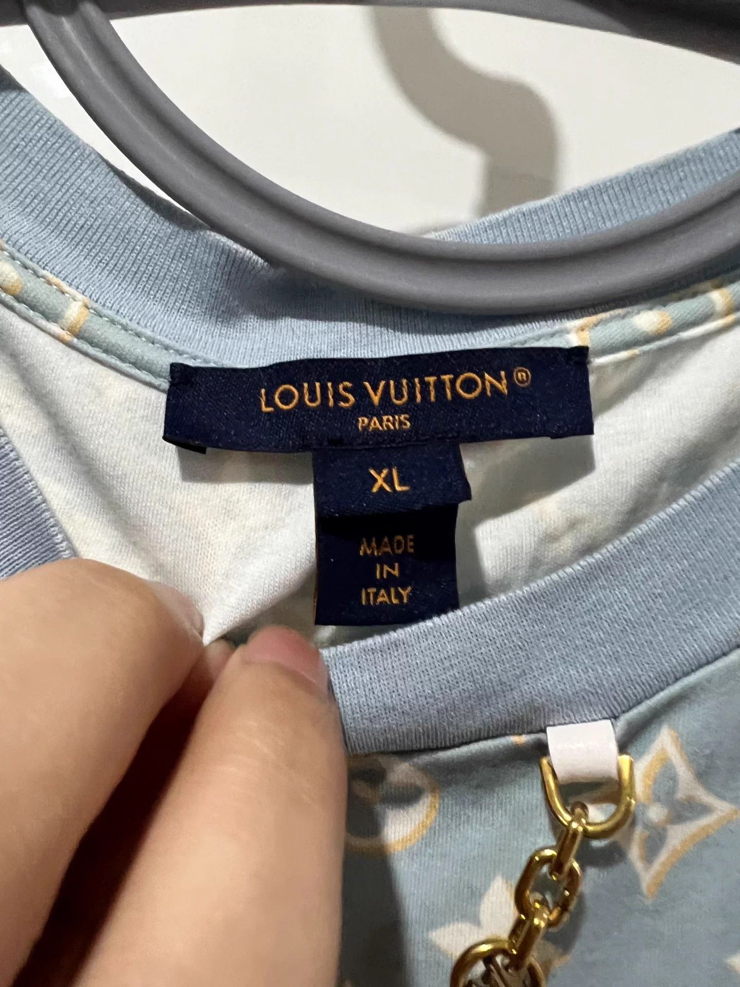 Louis Vuitton LV AOP Chain Detail Dress XL 99 New Size XL / US 12-14 / IT 48-50 - 4 Thumbnail