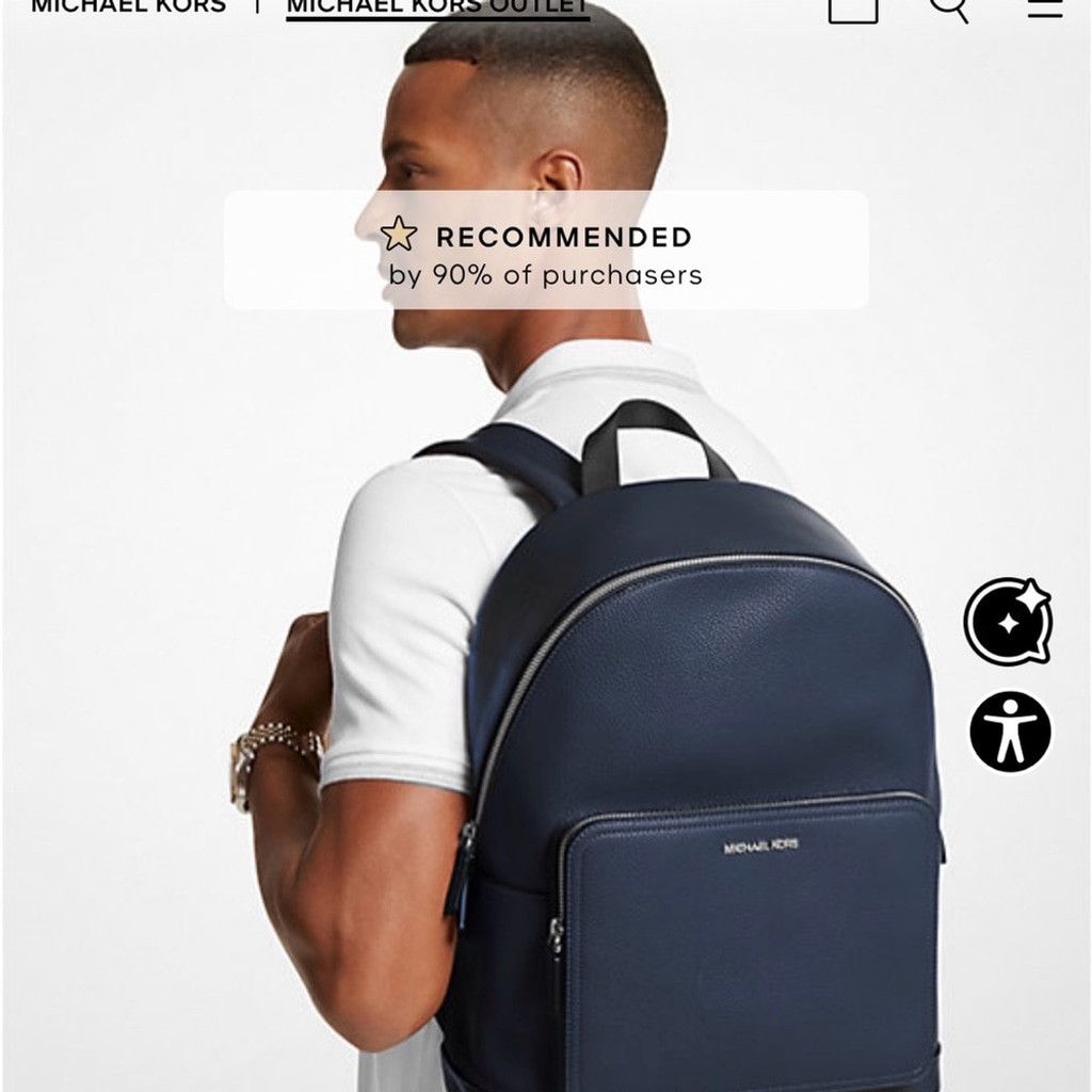Michael Kors New Michael Kors Commuter Backpack Black Bag $548 retail Size ONE SIZE - 5 Thumbnail