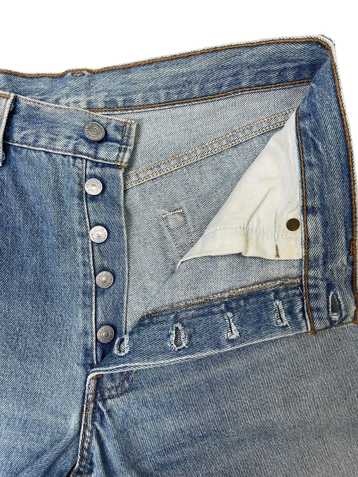 Levi's Vintage Levi’s 501 Jeans Straight Cut Streetwear Size US 30 / EU 46 - 5 Thumbnail