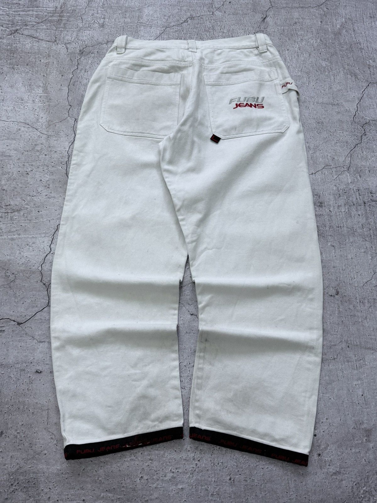 Fubu Vintage 90s Fubu Baggy Rap Pants Size US 36 / EU 52 - 5 Thumbnail