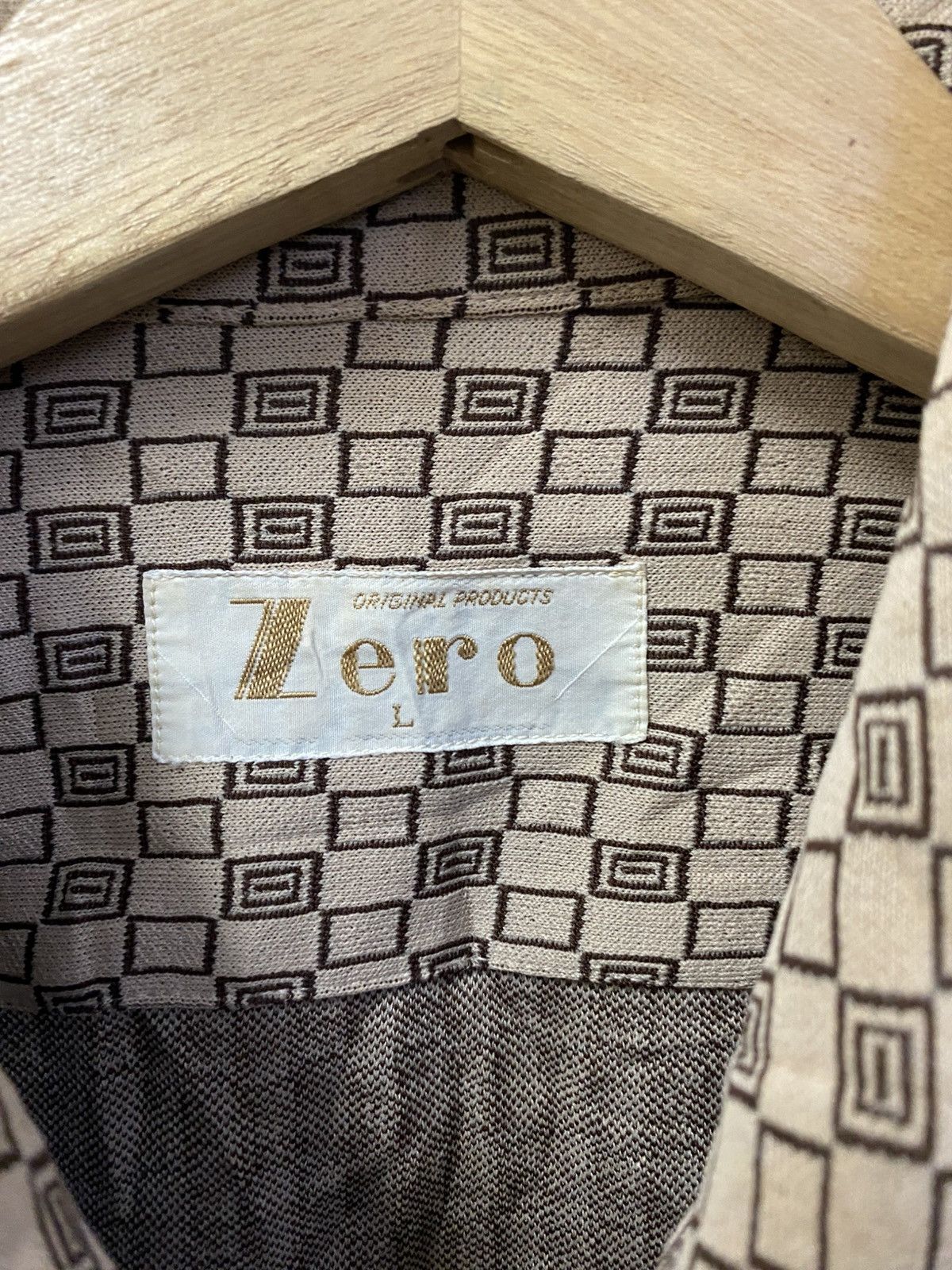 Designer × Japanese Brand × Vintage Rare Vintage Zero Shirt Monogram Size US L / EU 52-54 / 3 - 12 Thumbnail