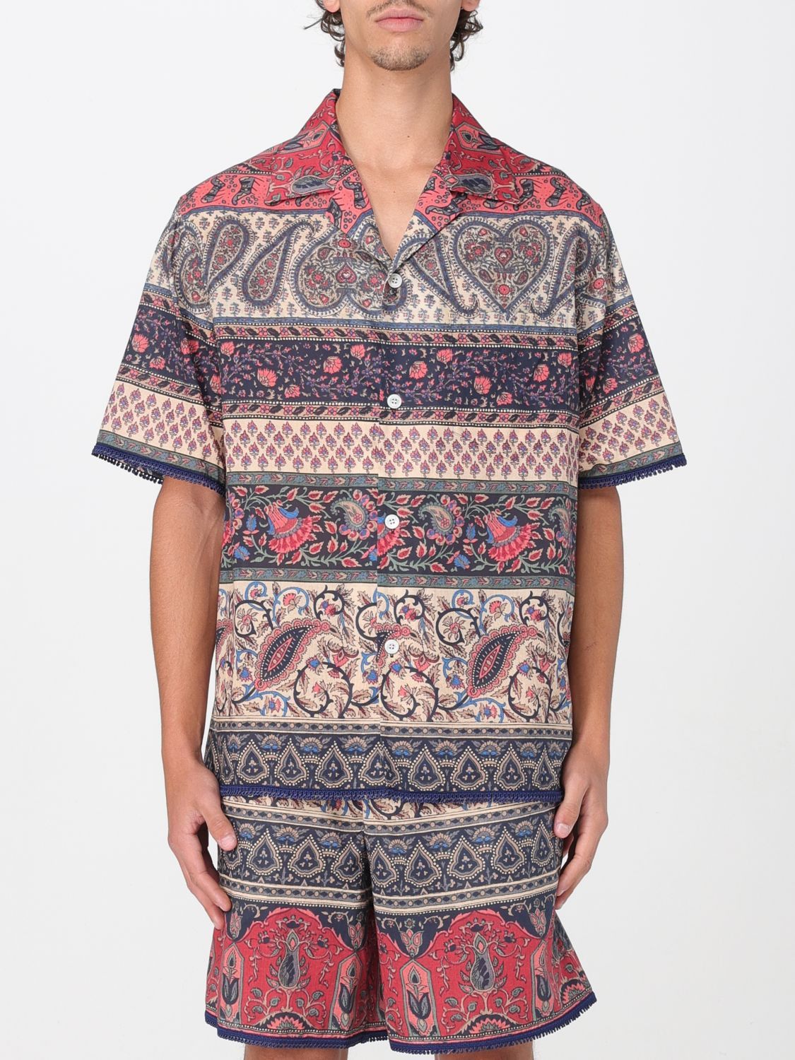 Valentino Valentino Shirt Men Multicolor Size US M / EU 48-50 / 2 - 1 Thumbnail