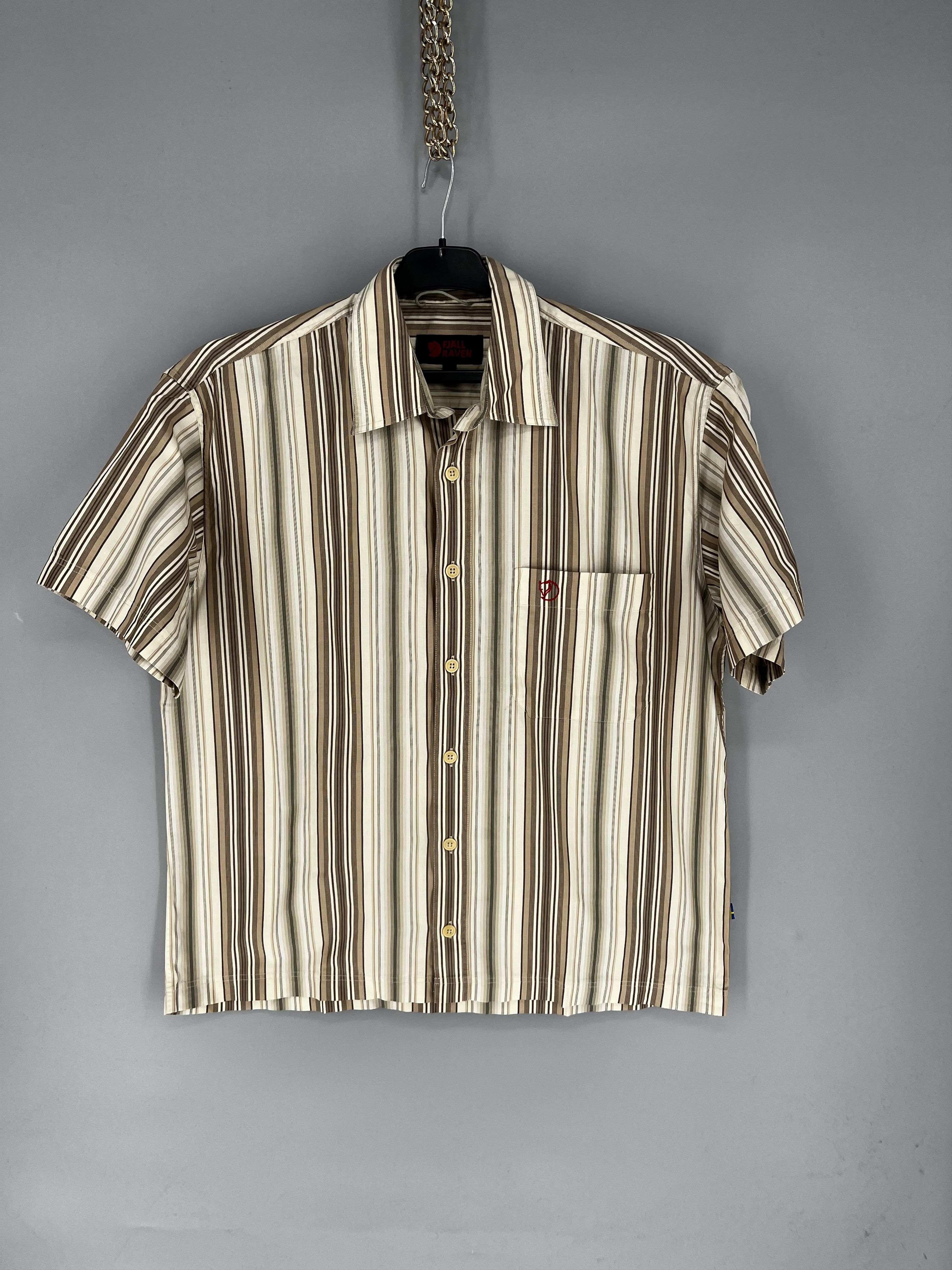 Fjallraven × Vintage Fjall Raven Short Sleeve Streetwear Outdoor Shirt Size L Size US L / EU 52-54 / 3 - 1 Thumbnail