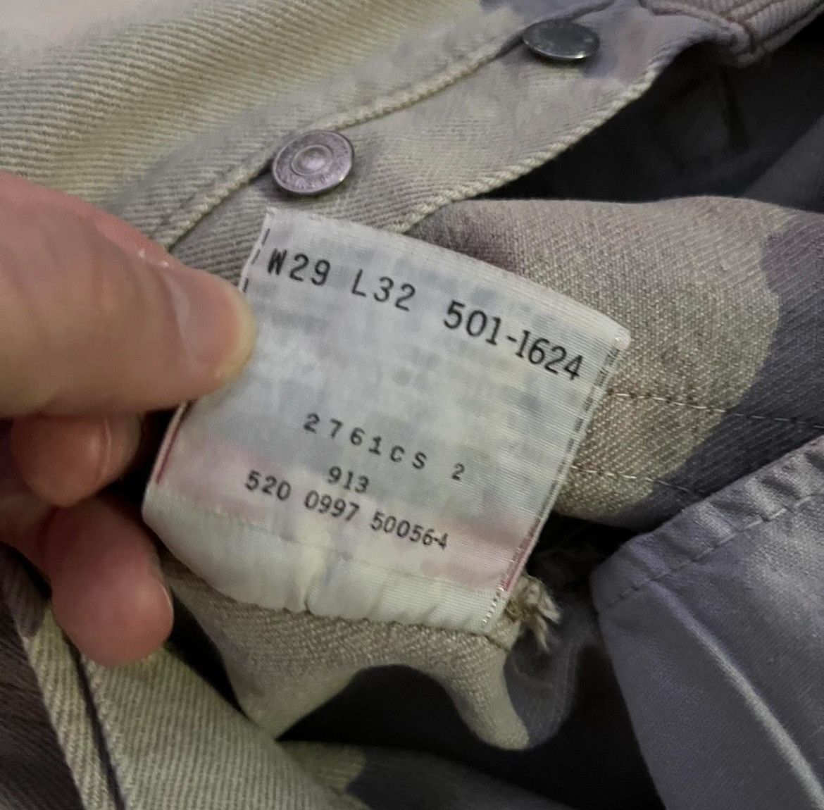 Levi's × Levi's Vintage Clothing Vintage 1997 Levi’s 501 button fly jeans Size US 29 - 6 Thumbnail
