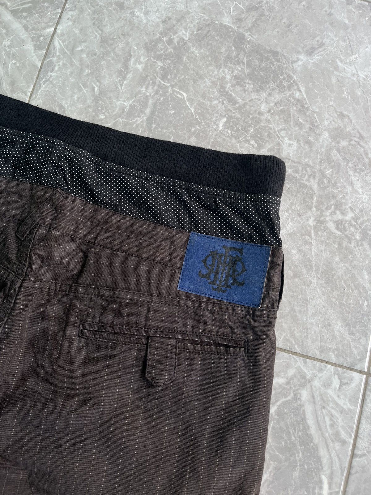 PPFM PPFM Double Waist Pants Size US 33 - 6 Thumbnail