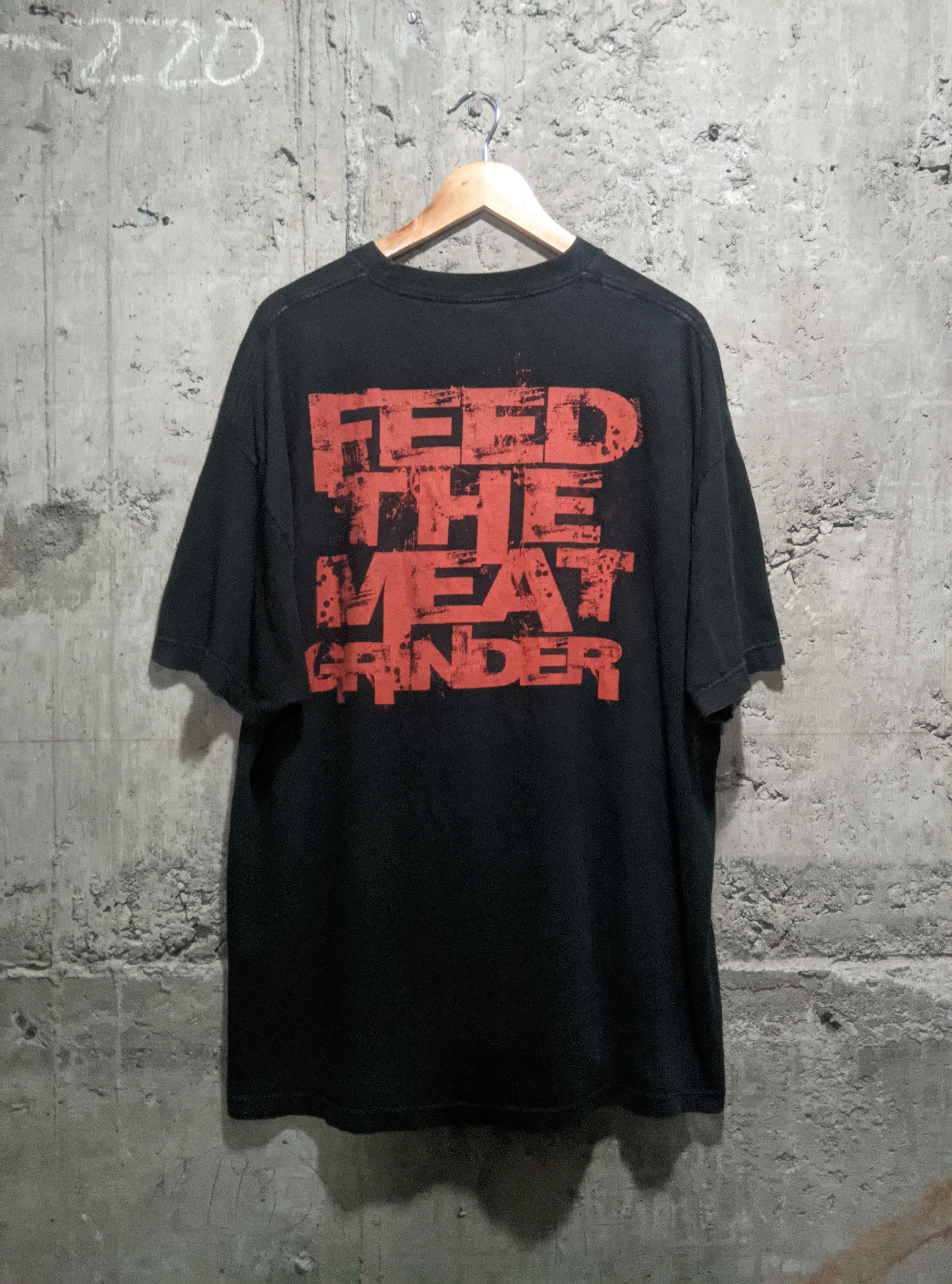 Band Tees Vintage 2000s skinless feed the meat grinder death metal Size US XXL / EU 58 / 5 - 2 Thumbnail