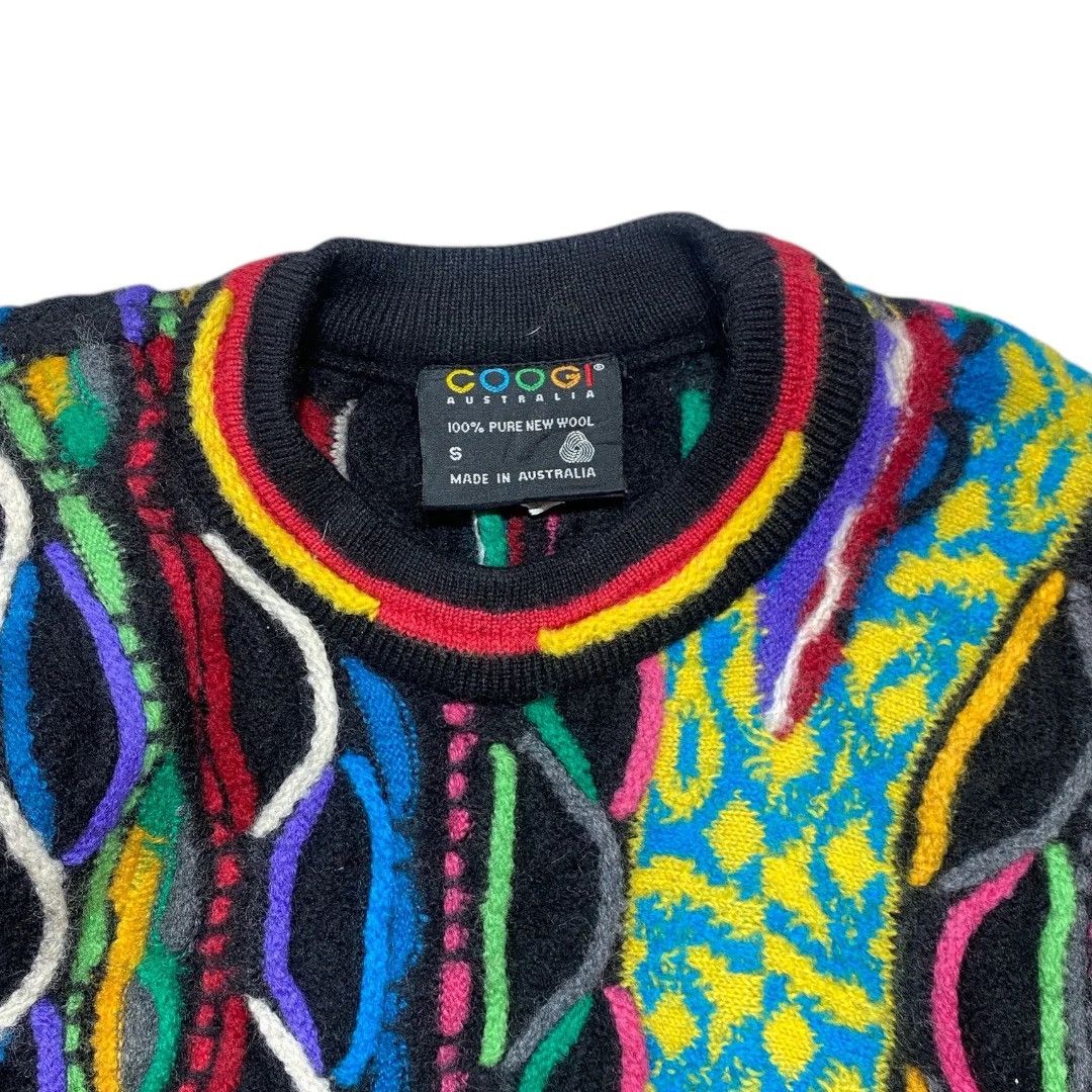 Coogi × Vintage Vintage 90s Coogi 3D Knitwear Sweater Size US S / EU 44-46 / 1 - 3 Thumbnail