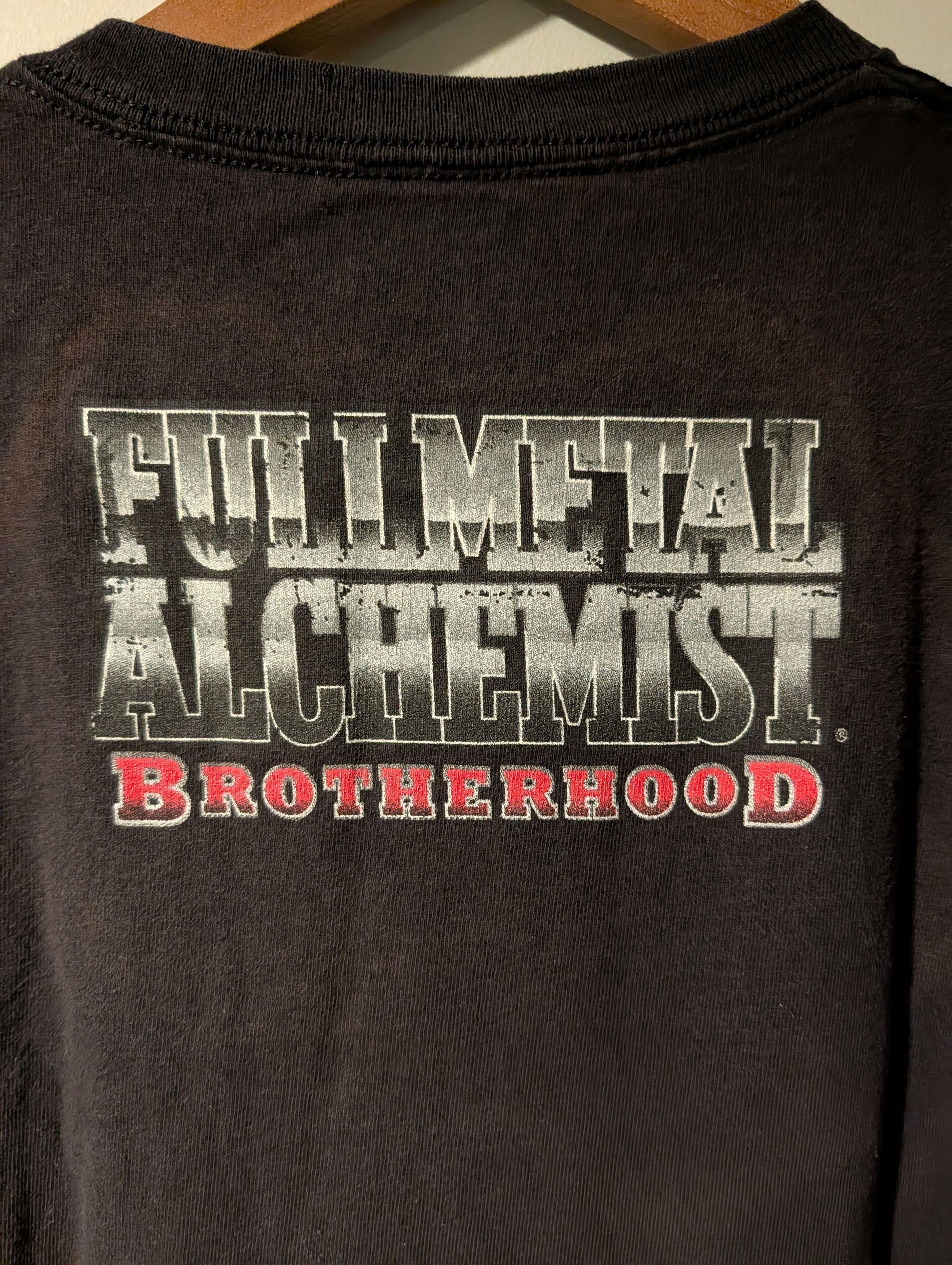 Cartoon Network Vintage 2009 Fullmetal Alchemist Brotherhood Anime T-Shirt Size US L / EU 52-54 / 3 - 6 Thumbnail
