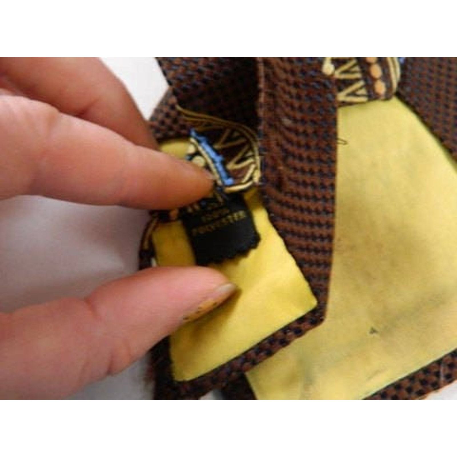 Towncraft Vintage Dark Brown Towncraft Par Excellence, Penneys Tie Size ONE SIZE - 4 Thumbnail