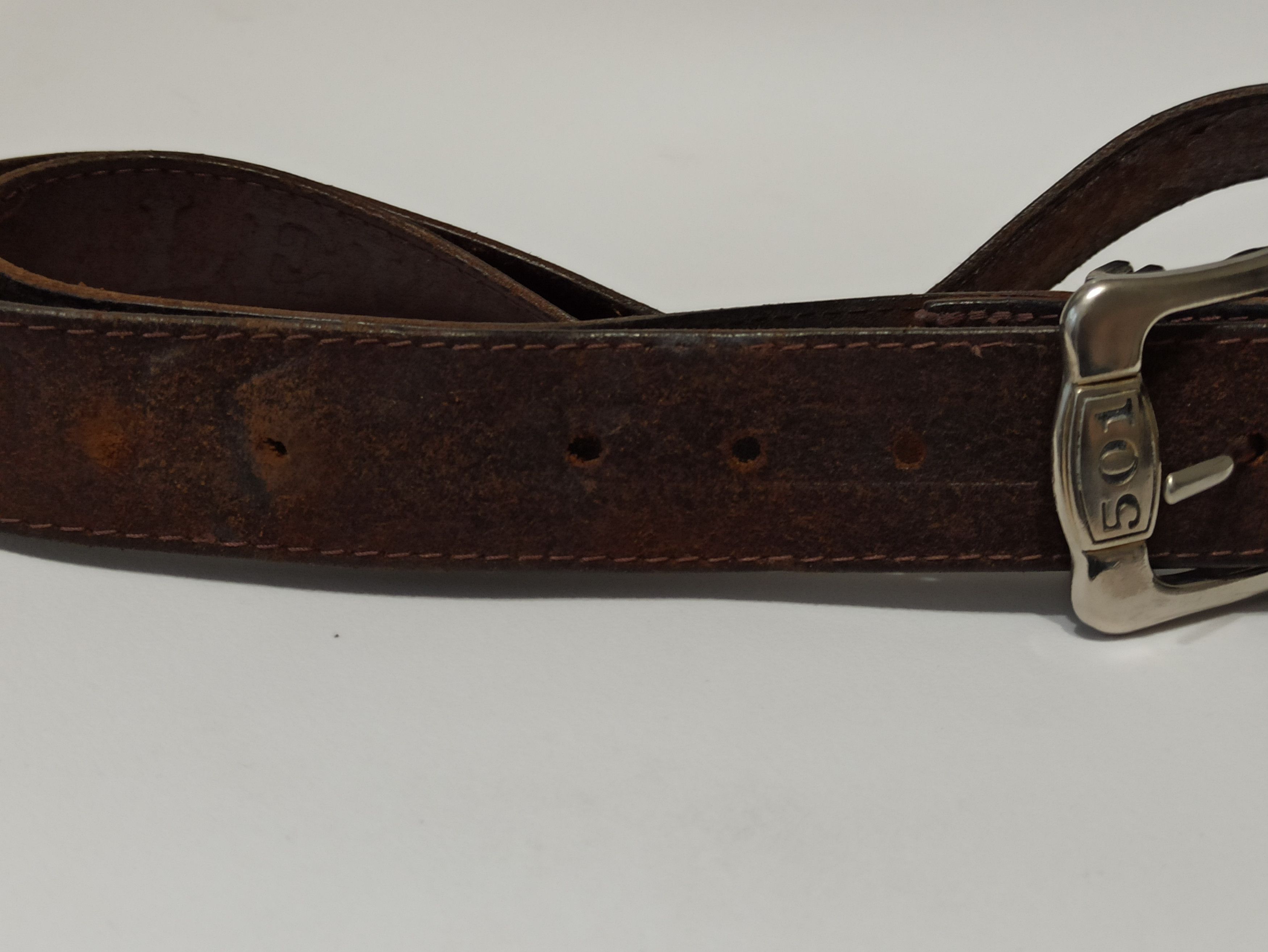 Levi's LEVIS 501 Vintage belt logo original brown leather Size ONE SIZE - 7 Thumbnail