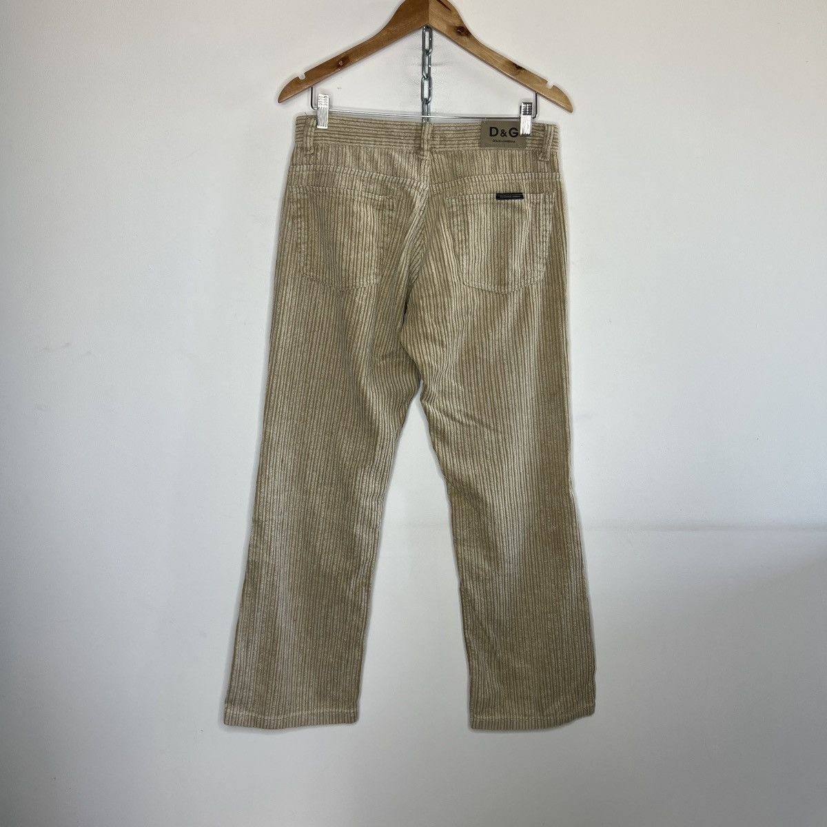 Designer × Dolce & Gabbana × Vintage Vintage Dolce & Gabbana Made in Italy Corduroy Pants Trouser Size US 32 / EU 48 - 2 Thumbnail