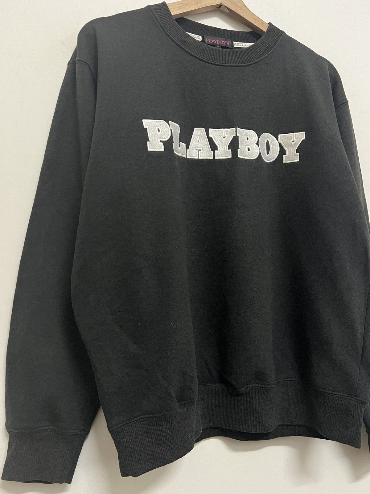 Playboy × Vintage VINTAGE PLAYBOY EMBROIDERY SPELL OUT CREWNECK Size US M / EU 48-50 / 2 - 3 Thumbnail