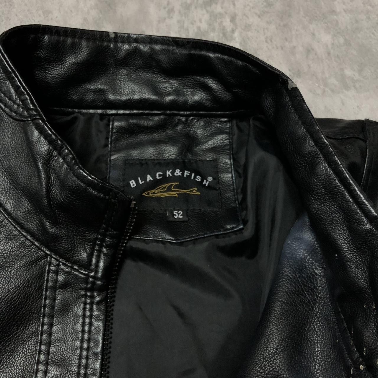 Other Black leather jacket with a unique, worn look #leatherjacket Size ONE SIZE - 3 Thumbnail