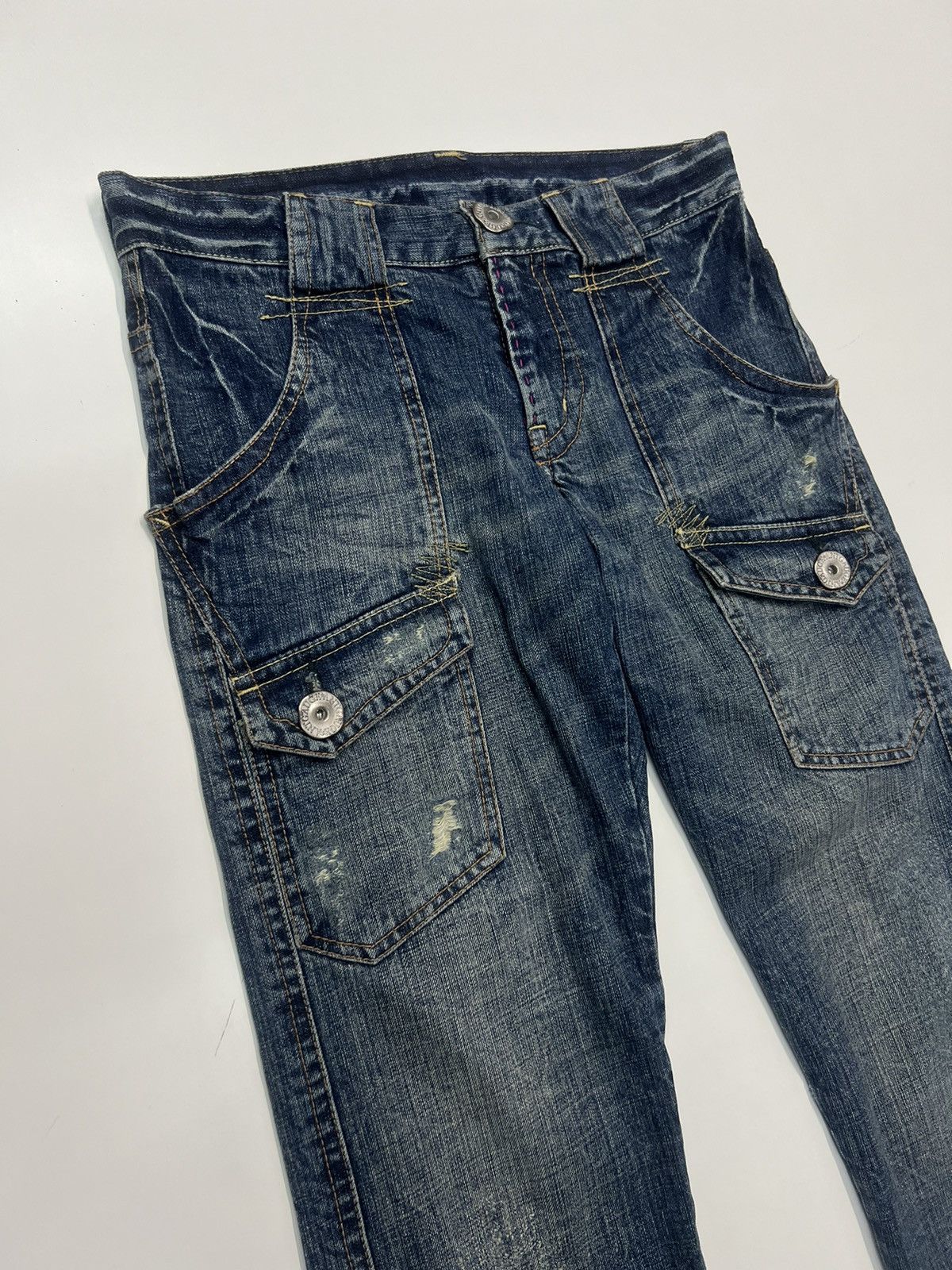 Japanese Brand ANTIGAUGE BUSHPANT DENIM JEANS SIZE 30 Size US 30 / EU 46 - 2 Thumbnail