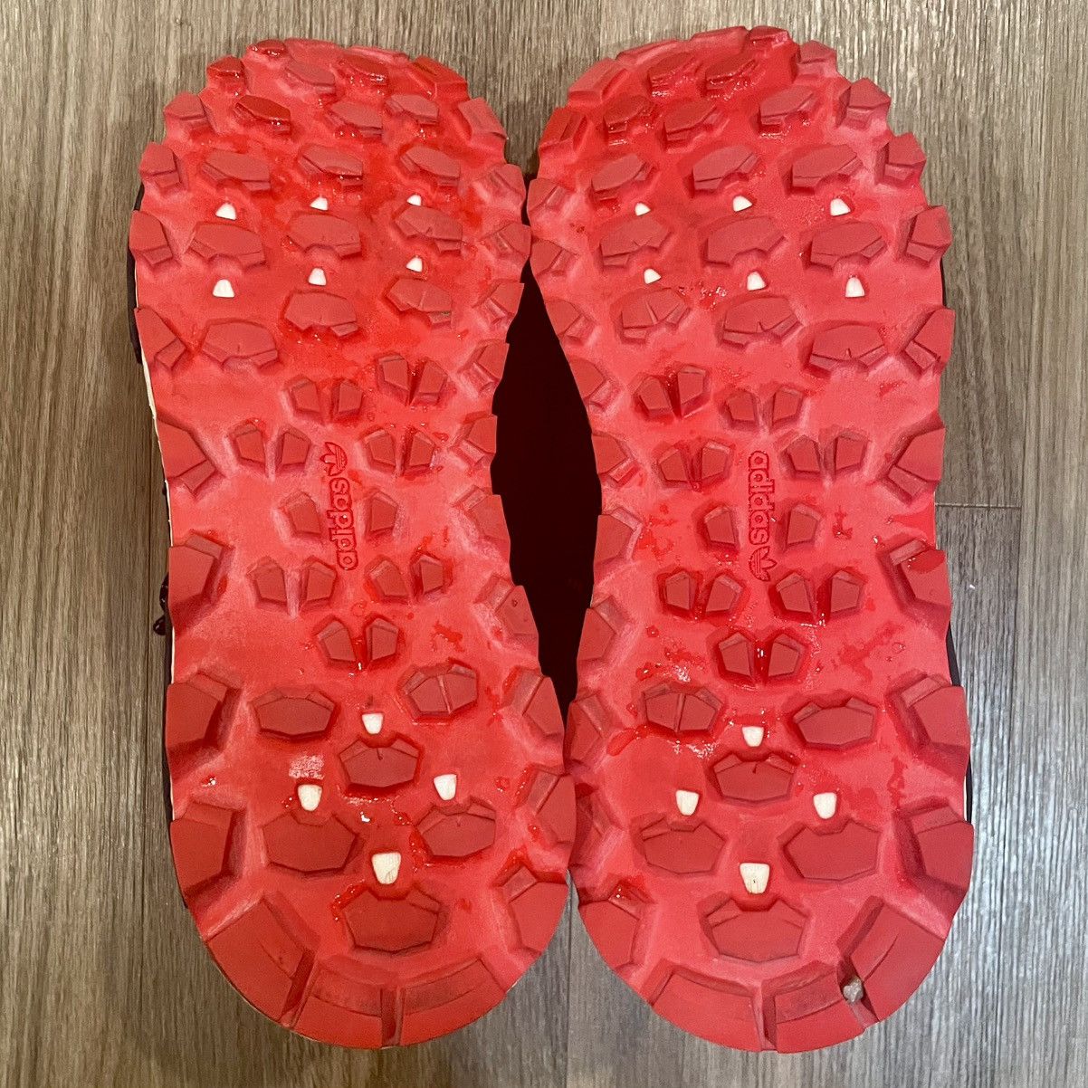 Adidas × Pharrell adidas NMD Hu Pharrell Solar Pack Red Size US 10 / EU 43 - 7 Thumbnail