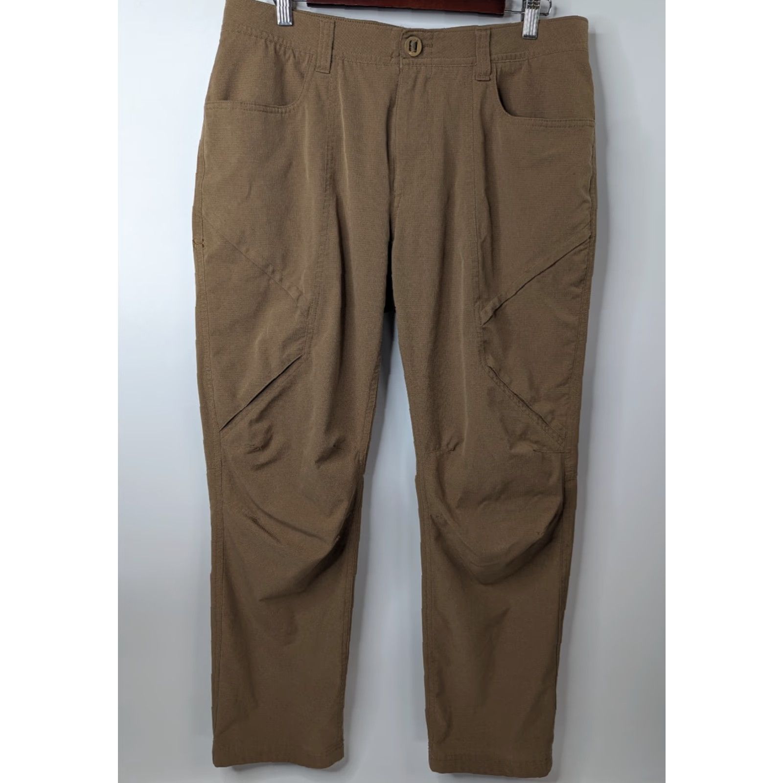 Under Armour Under Armour Men Pants Tactical UA Adapt Brown 34x30 Water Resistant Belted Loose 100% Polyester 1348645 Millitary Storm Adapt MENS? Size US 34 / EU 50 - 2 Thumbnail