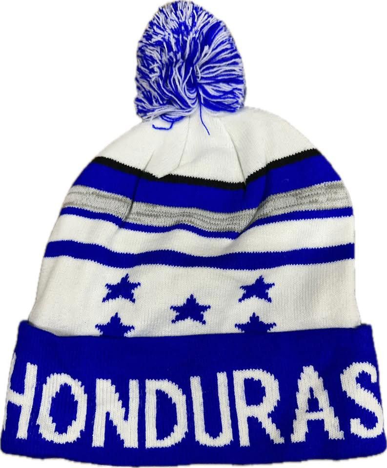 Designer Honduras Fleece Lined Beanie Ski Cap BLUE Size ONE SIZE - 2 Thumbnail