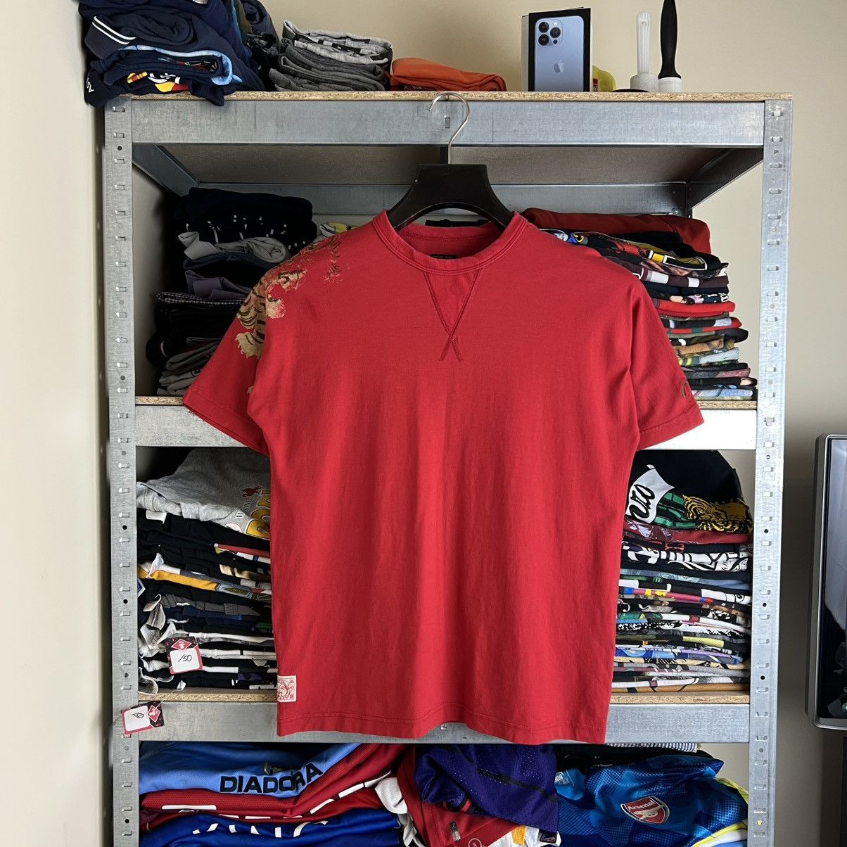 Evisu Rare! Evisu Tiger Logo Vintage Tee 90s Casual Size US M / EU 48-50 / 2 - 1 Thumbnail