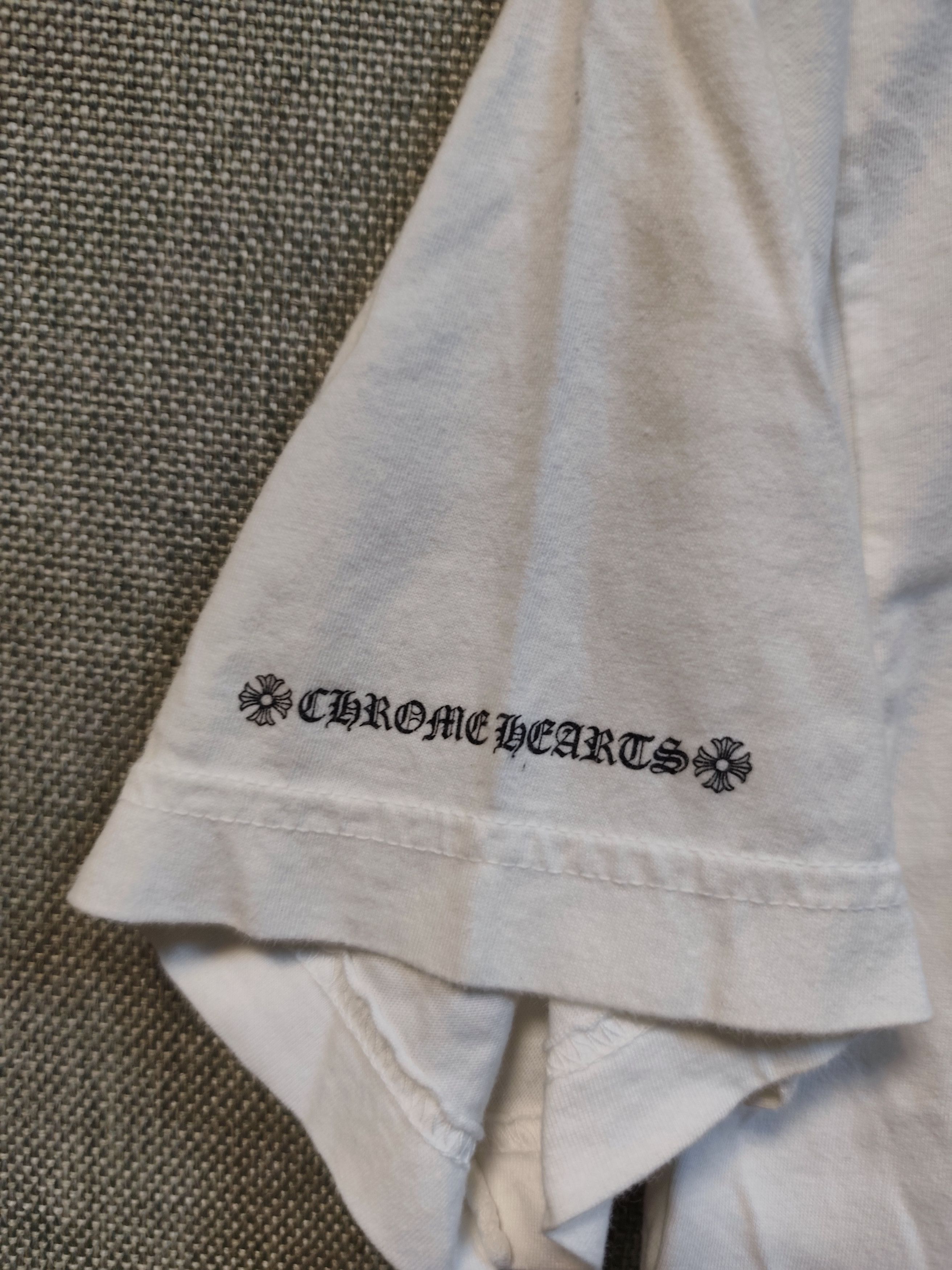 Chrome Hearts Chrome Hearts Horseshoe Logo Pocket Tee Size US S / EU 44-46 / 1 - 4 Thumbnail