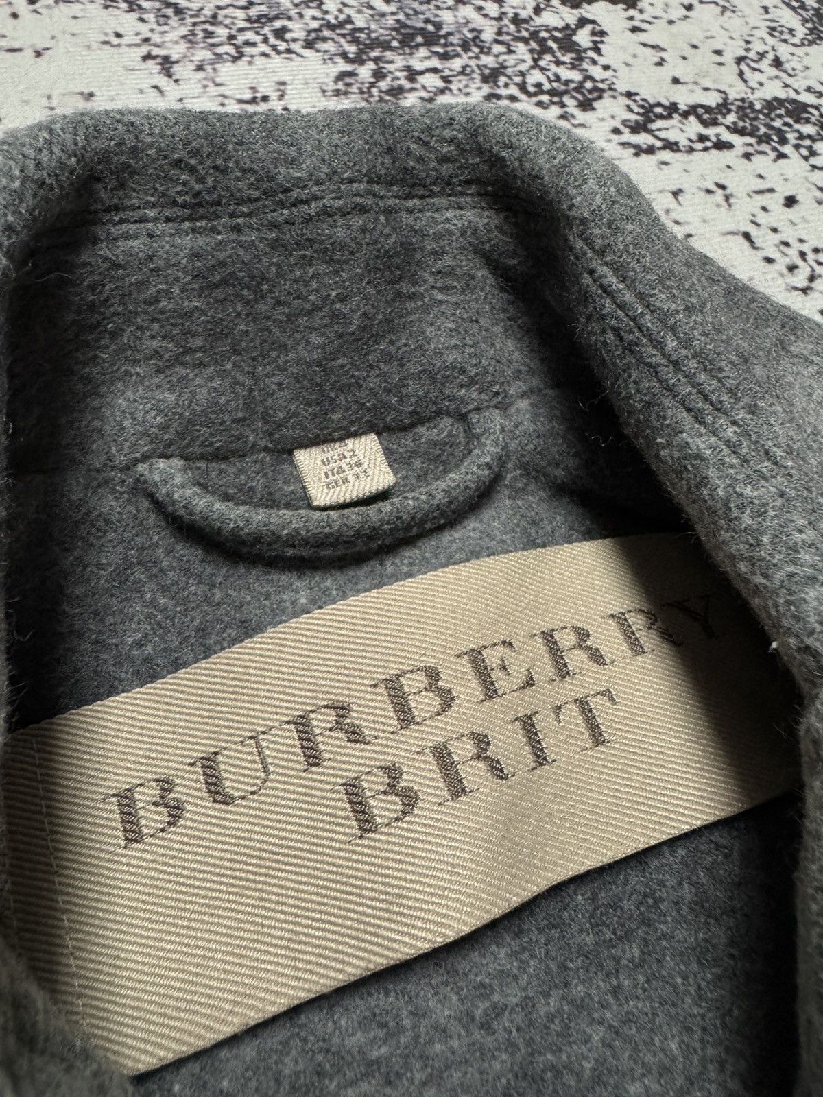 Burberry Burberry Full pattern wool Coat grey XS Size US XS / EU 42 / 0 - 5 Thumbnail