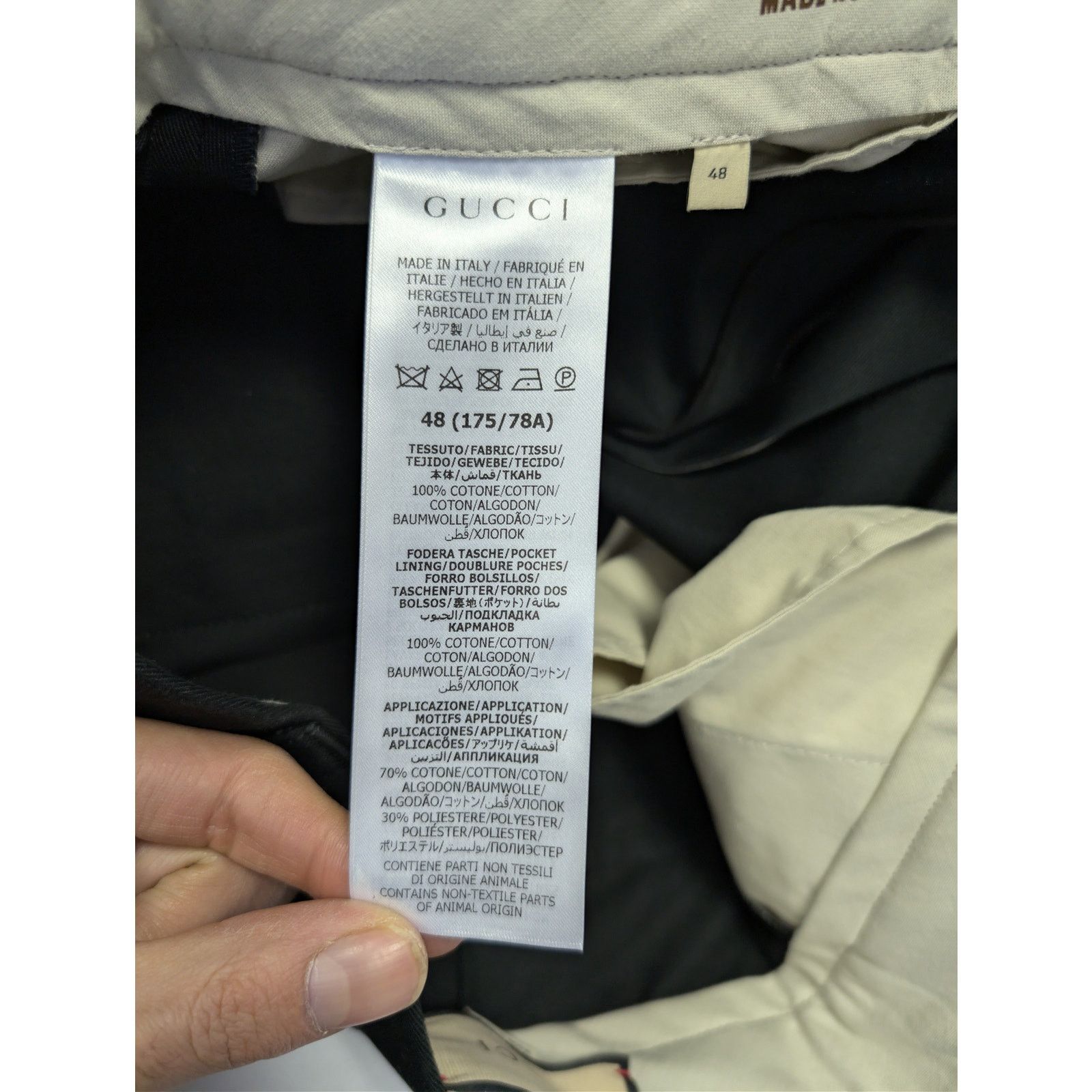 Gucci o1rshd1 Cargo Pants in Black Size US 32 / EU 48 - 16 Thumbnail