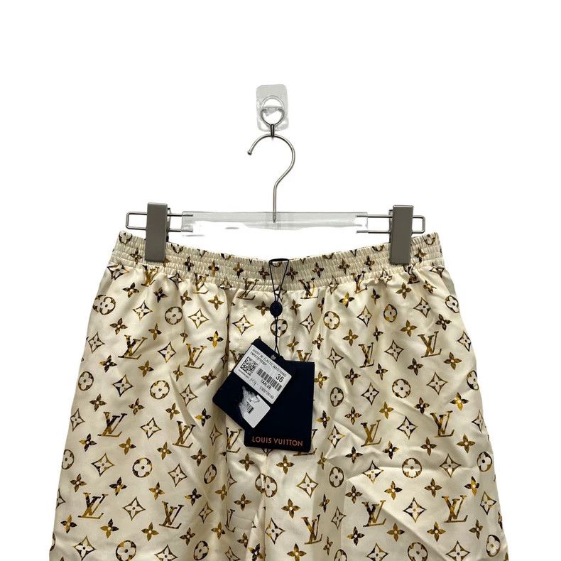 Louis Vuitton Louis Vuitton Mulberry silk logo printed full print casual Size US 36 / EU 52 - 4 Thumbnail