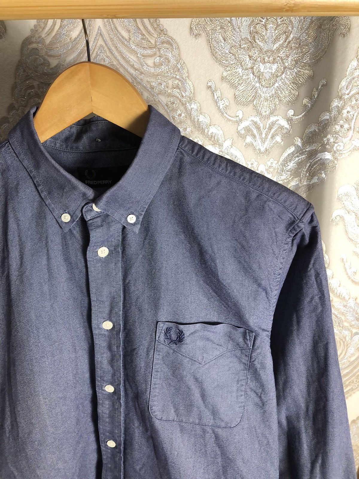 Fred Perry VINTAGE FRED PERRY CLASSIC DESIGNER OVER-SHIRT CASUAL Y2K Size US M / EU 48-50 / 2 - 2 Thumbnail