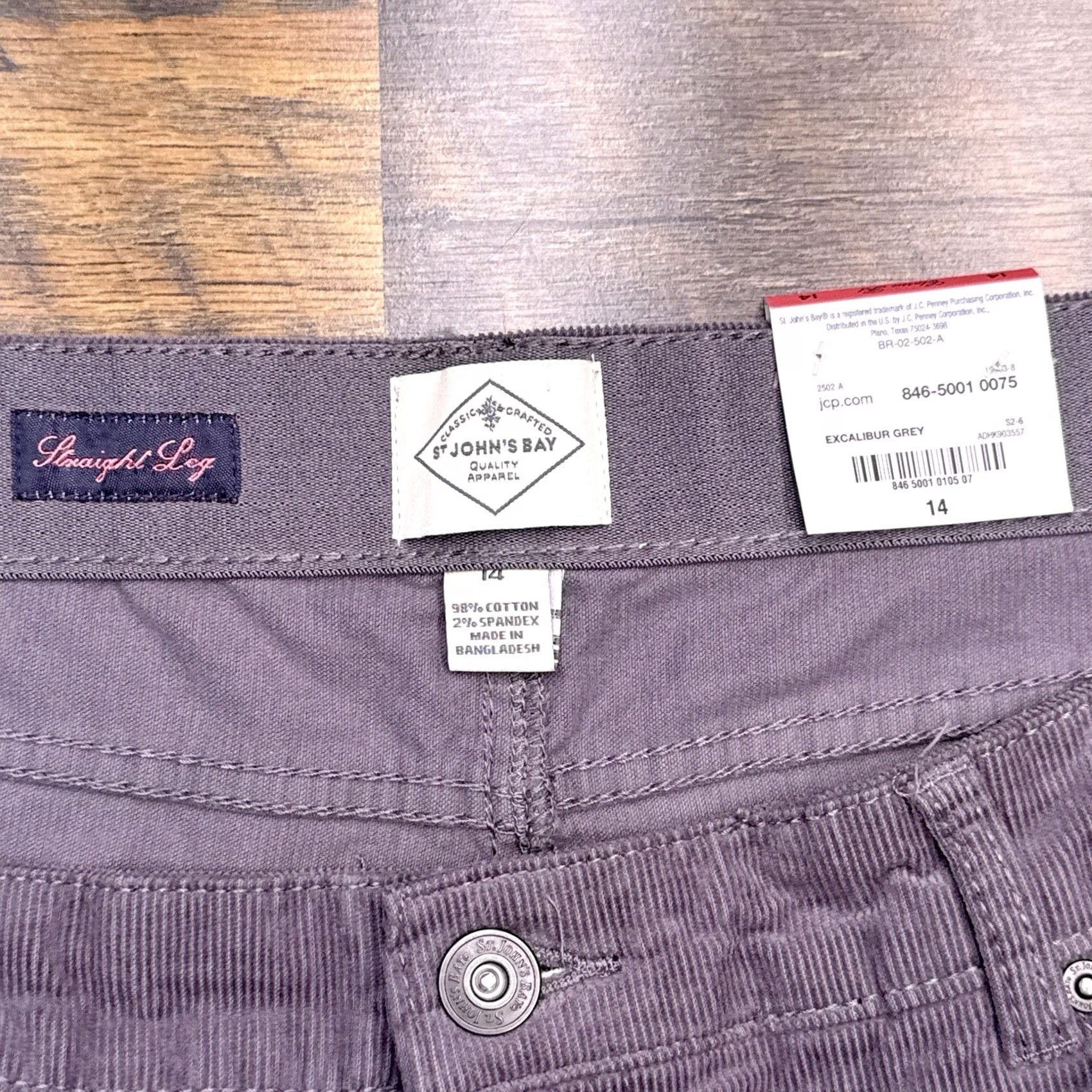 Vintage St. John's Bay Pants Shirt? Size 36" / US 14 / IT 50 - 3 Thumbnail