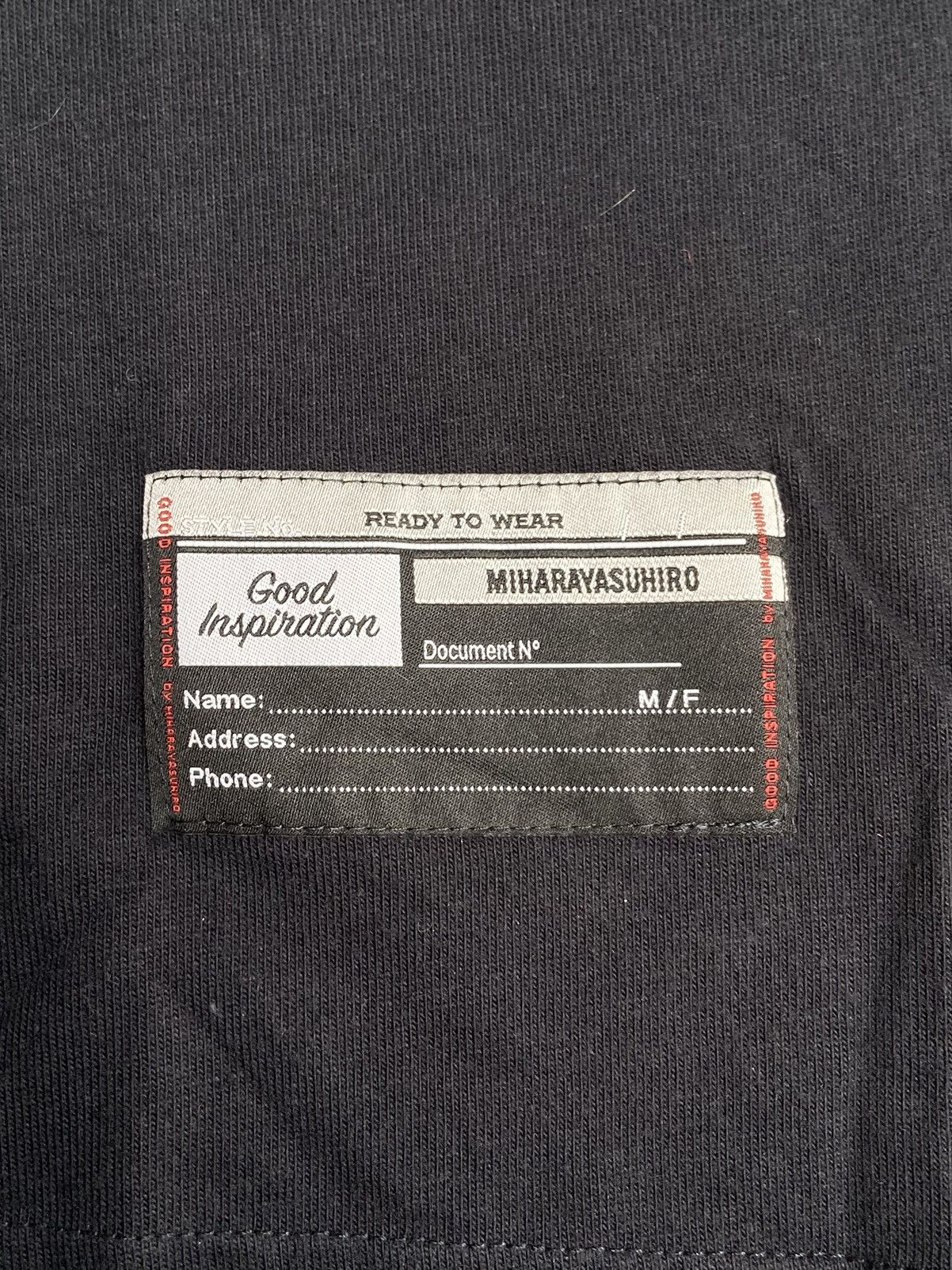 GU × Maison MIHARA YASUHIRO GU x MIHARAYA SUHIRO Black Sweatshirt Size US M / EU 48-50 / 2 - 14 Thumbnail