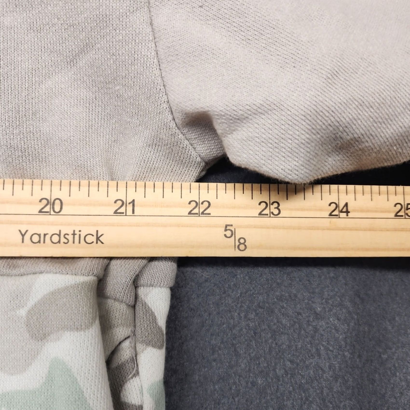 Vintage VINTAGE Simply Southern Pullover Sweatshirt Camouflage Gray L Women 1/4 Quarter Zip Pockets Casual Size L / US 10 / IT 46 - 4 Thumbnail