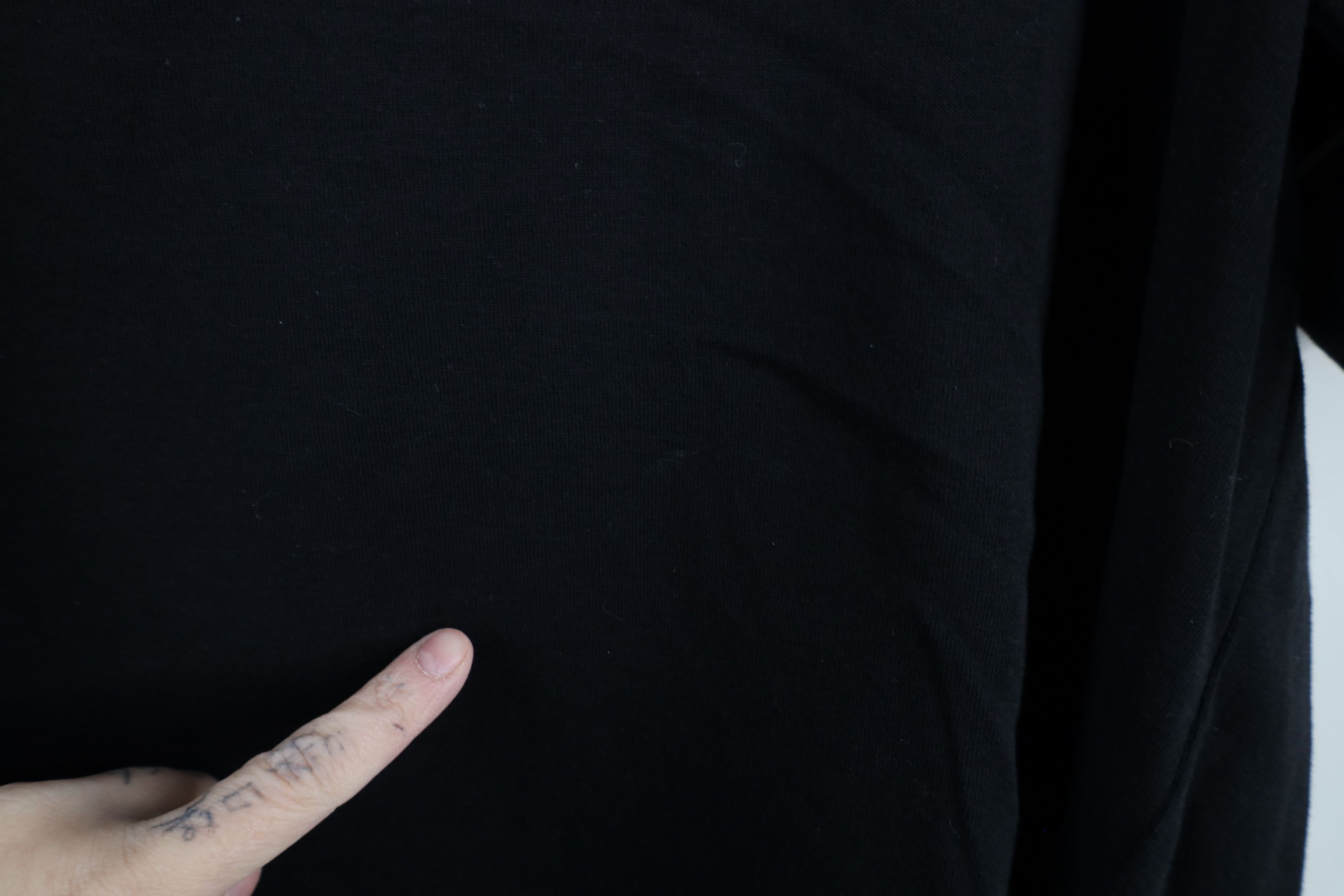 Ralph Lauren × Vintage Vintage Ralph Lauren Ribbed Knit 3/4 Sleeve T-Shirt Black Size XXL / US 16-18 / IT 52-54 - 7 Thumbnail