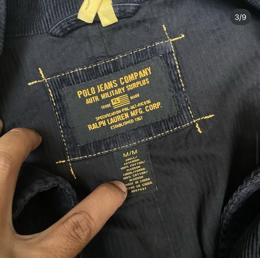 Polo Ralph Lauren POLO JEANS COMPANY AUTH. MILITARY SURPLUS Size US M / EU 48-50 / 2 - 3 Thumbnail