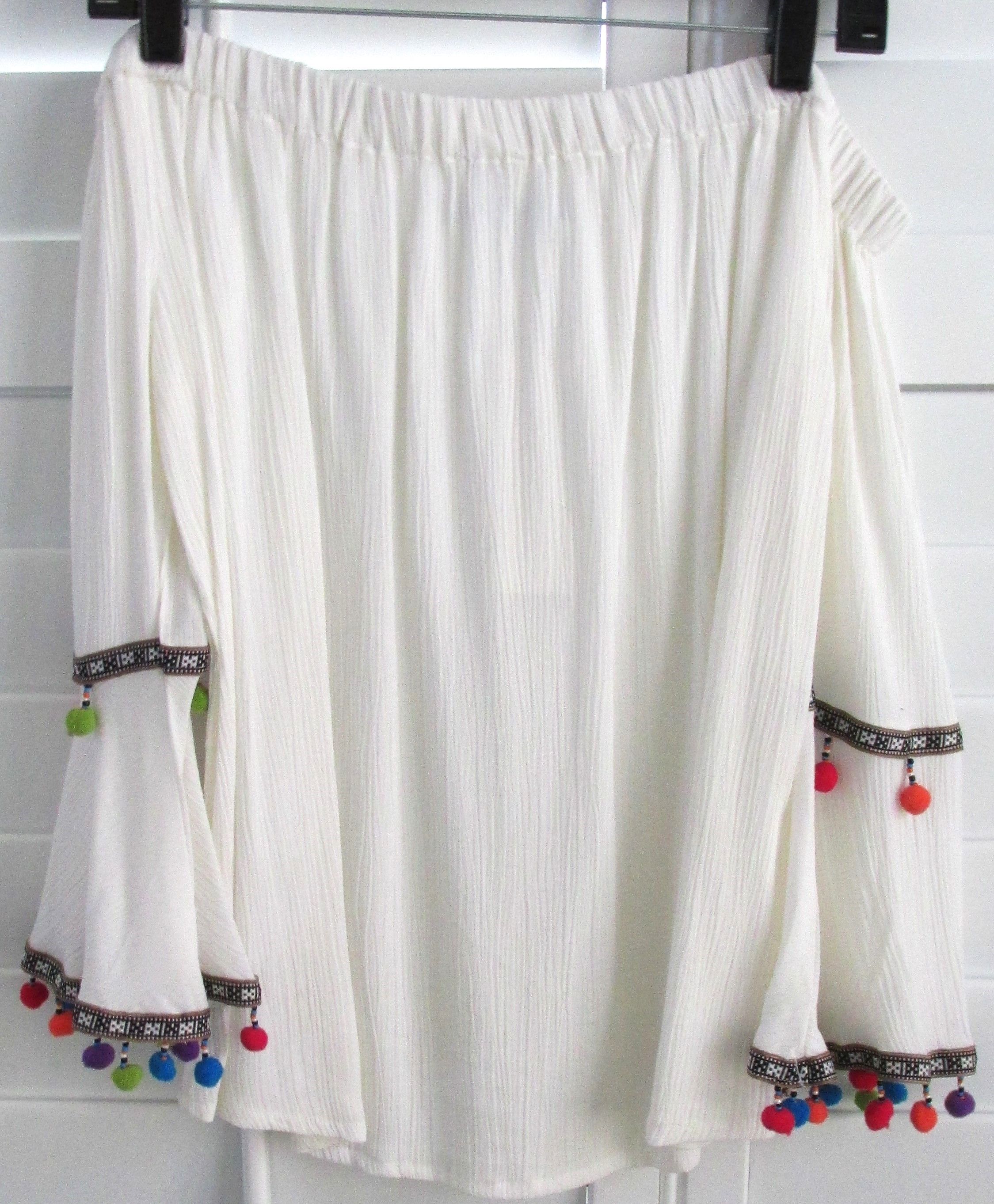 Other New York & Co.(NWT) Women's Off Shoulder Blouse Size Medium Size M / US 6-8 / IT 42-44 - 1 Thumbnail