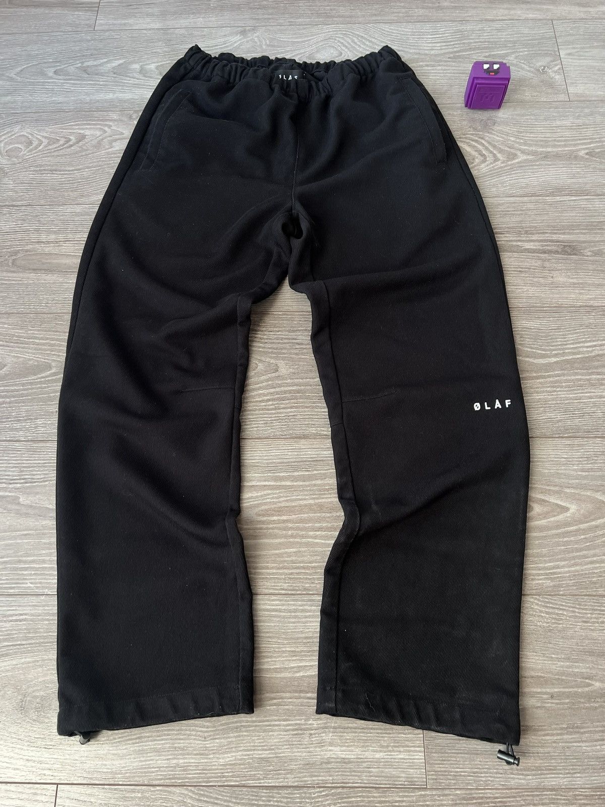 OLAF Rare Olaf Opium Avant Garde Printed Logo Regular Chino Pants Size US 32 / EU 48 - 7 Thumbnail