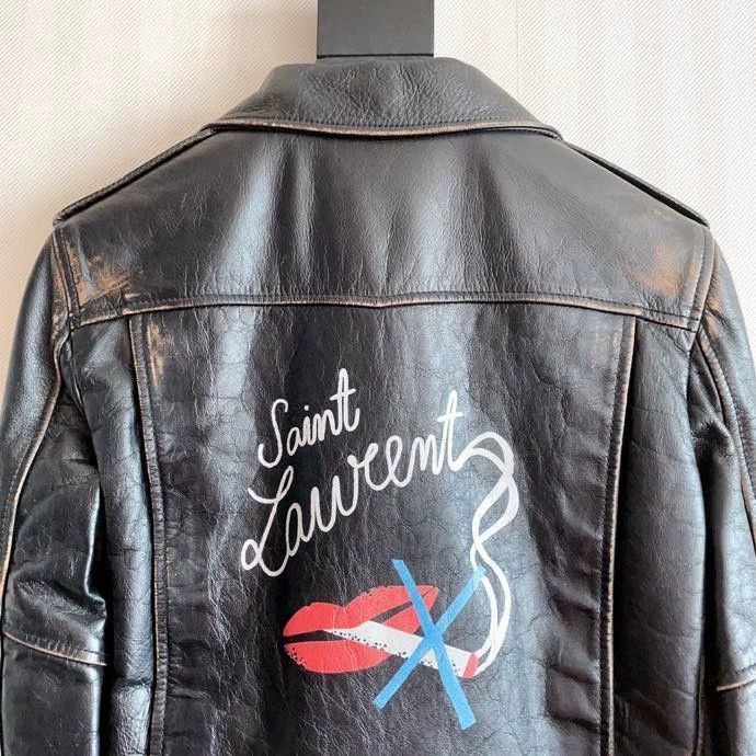 Saint Laurent Paris Saint Laurent Paris Saint Laurent Paris Tailored motorcycl Size US S / EU 44-46 / 1 - 5 Thumbnail
