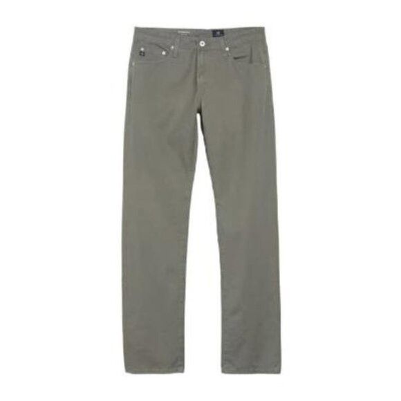 AG Adriano Goldschmied AG Adriano Goldschmied Mens Green Graduate Tailored Leg Deni Size US 30 / EU 46 - 7 Thumbnail