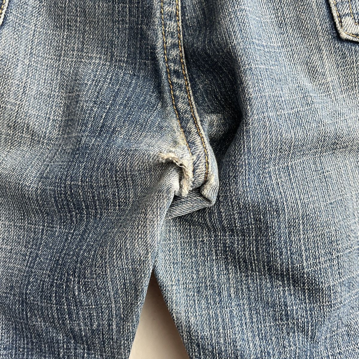 Calvin Klein VINTAGE Y2K CALVIN KLEIN DISTRESSED DENIM FADED JEANS Size US 38 / EU 54 - 11 Thumbnail